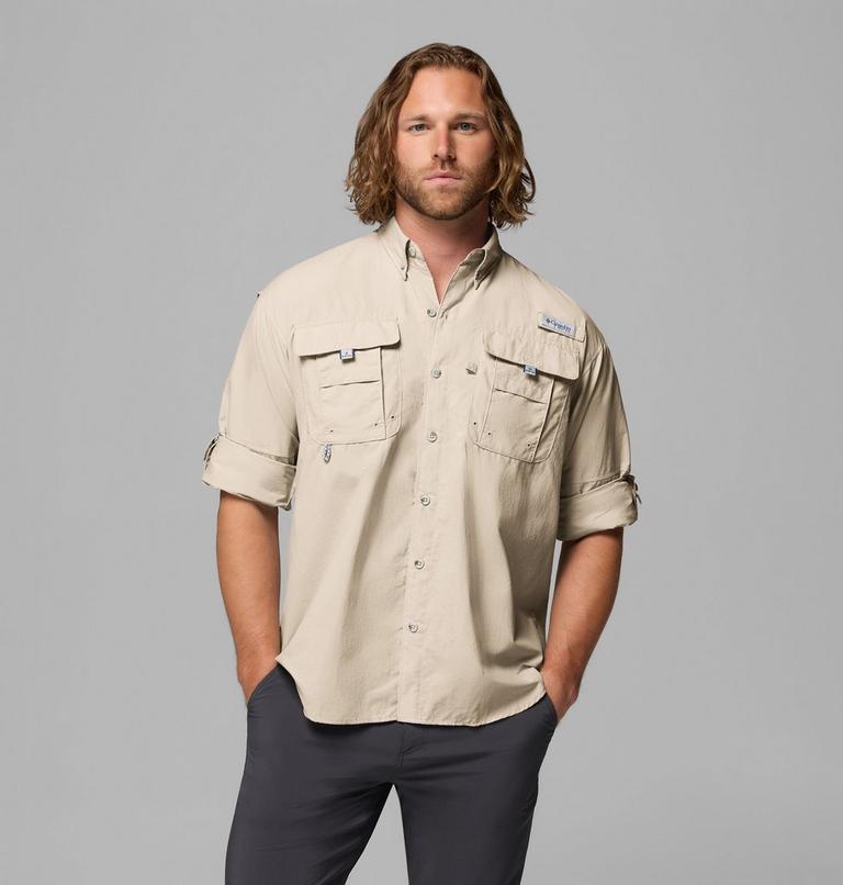 Bahama II L/S Shirt, Color: Fossil, image 5