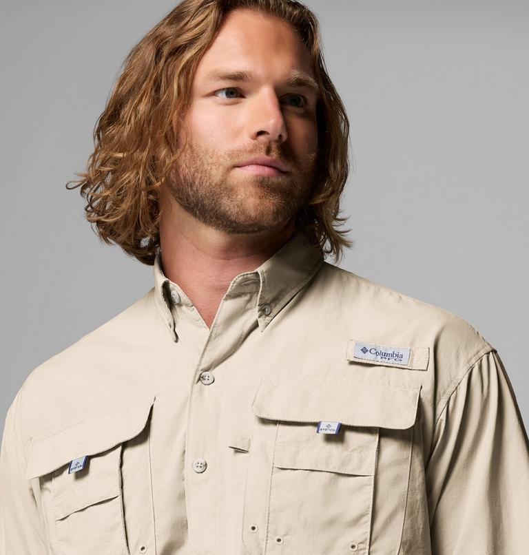 Bahama II L/S Shirt, Color: Fossil, image 7