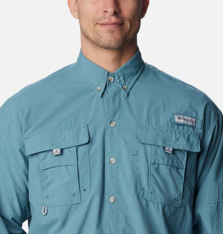 Bahama II L/S Shirt | 329 | M, Color: Tranquil Teal, image 4
