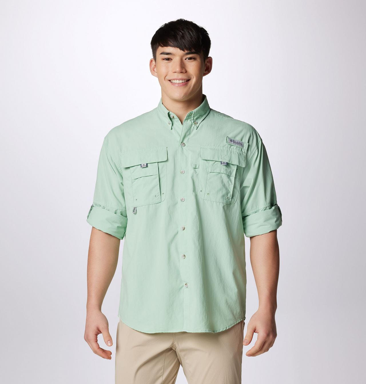 Men’s PFG Bahama™ II Long Sleeve Shirt | 384 | XS 7