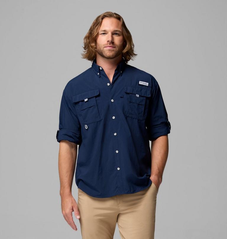 Bahama II L/S Shirt, Color: Collegiate Navy, image 5