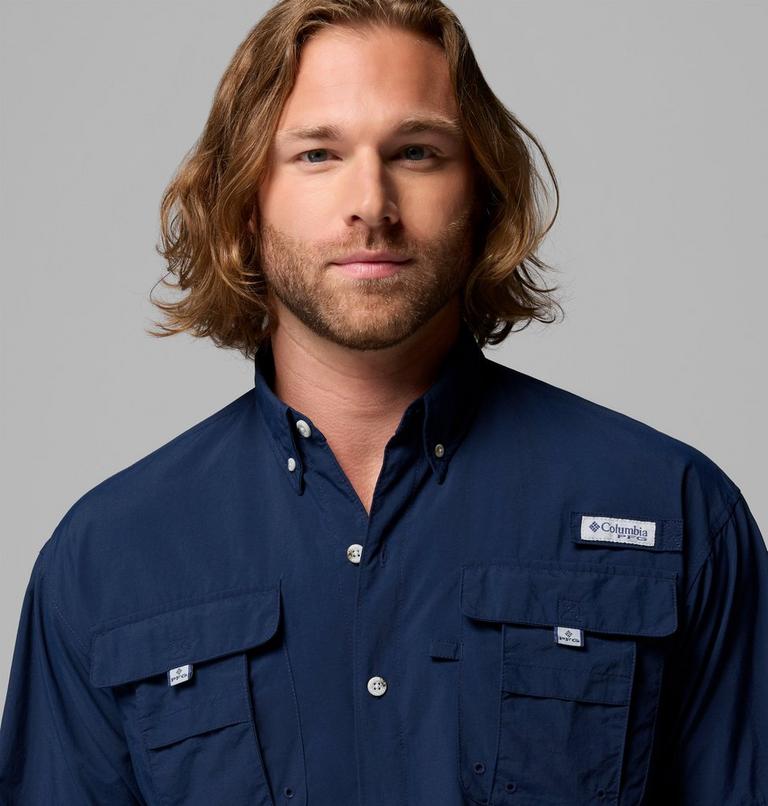 Bahama II L/S Shirt, Color: Collegiate Navy, image 6
