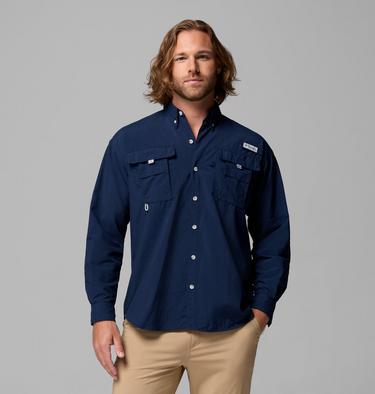 Bahama II L/S Shirt, Color: Collegiate Navy, image 7