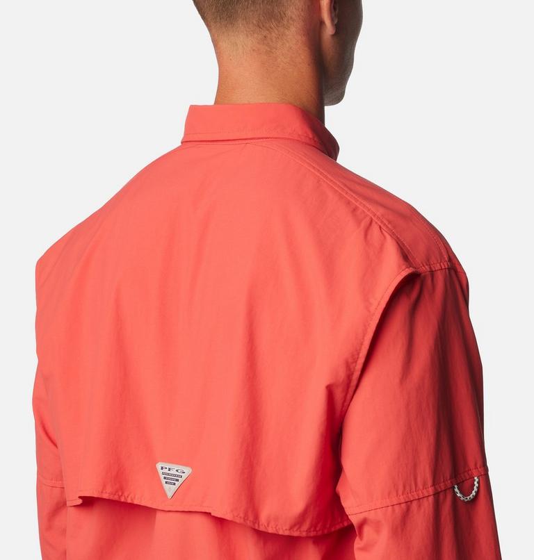 Bahama II L/S Shirt | 683 | L, Color: Sunset Red, image 5