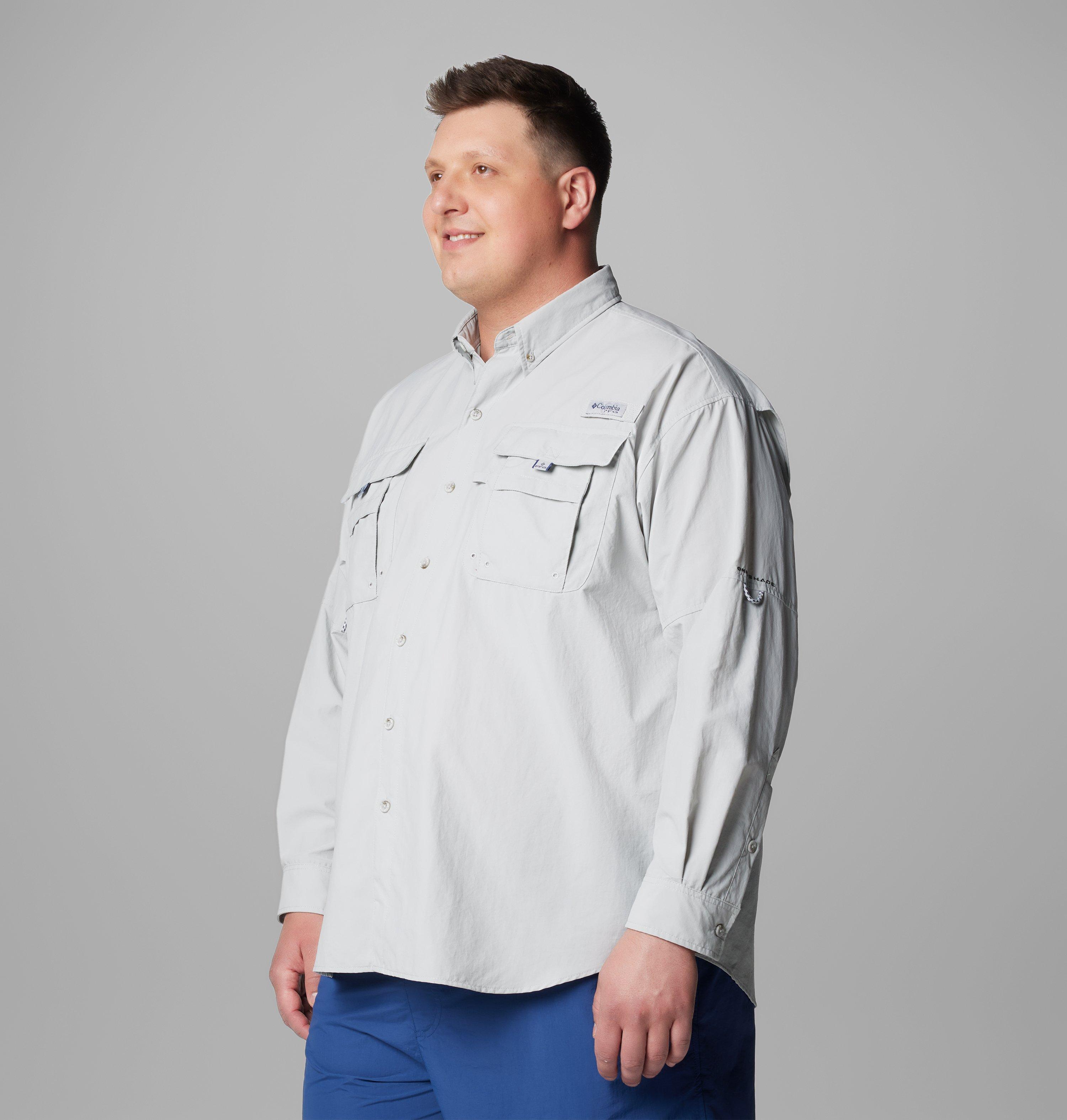 Men's PFG Bahama II Long Sleeve Shirt - Big | 018 | 3X 4