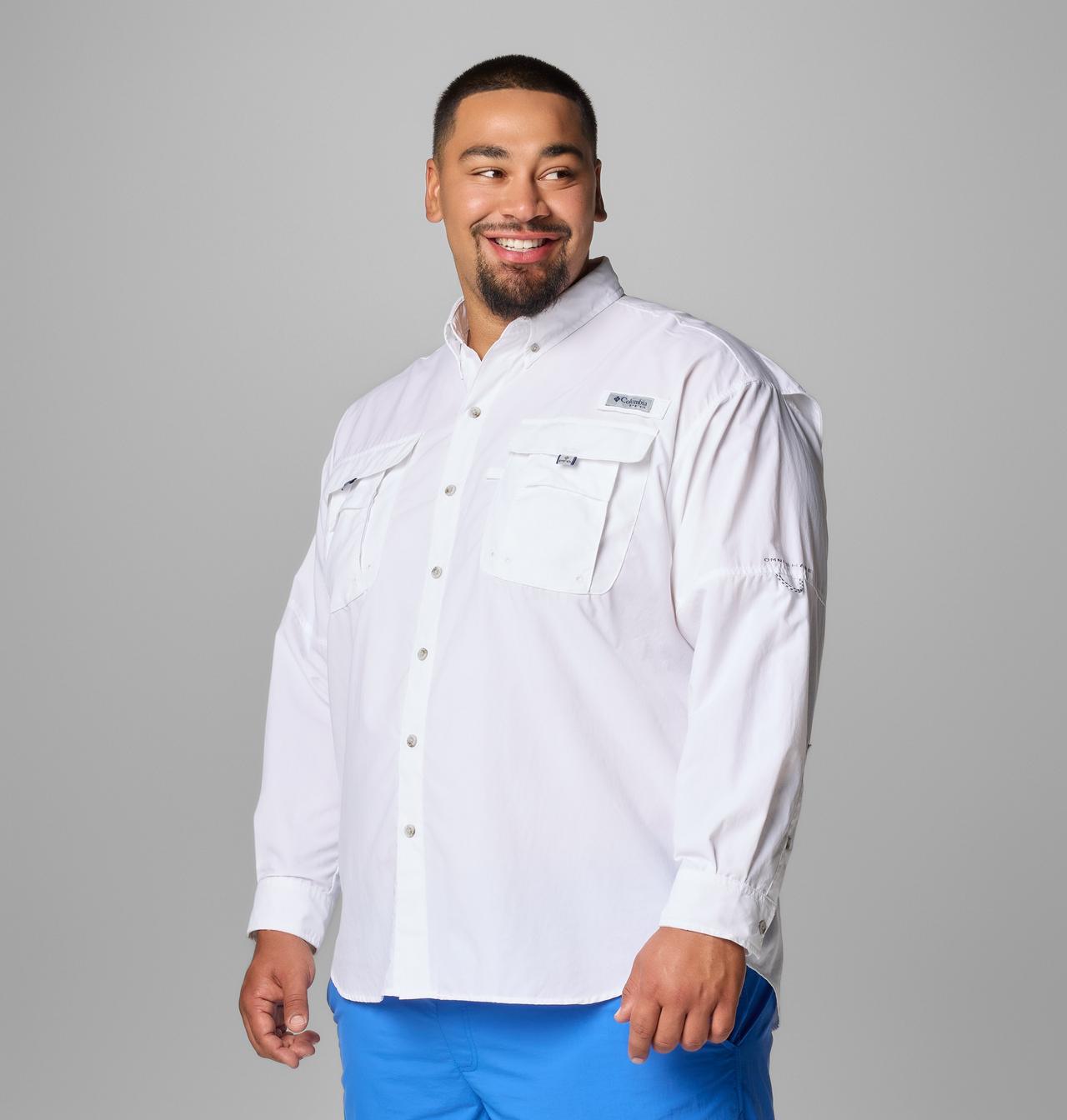 Men’s PFG Bahama™ II Long Sleeve Shirt - Big | 103 | 2X 4