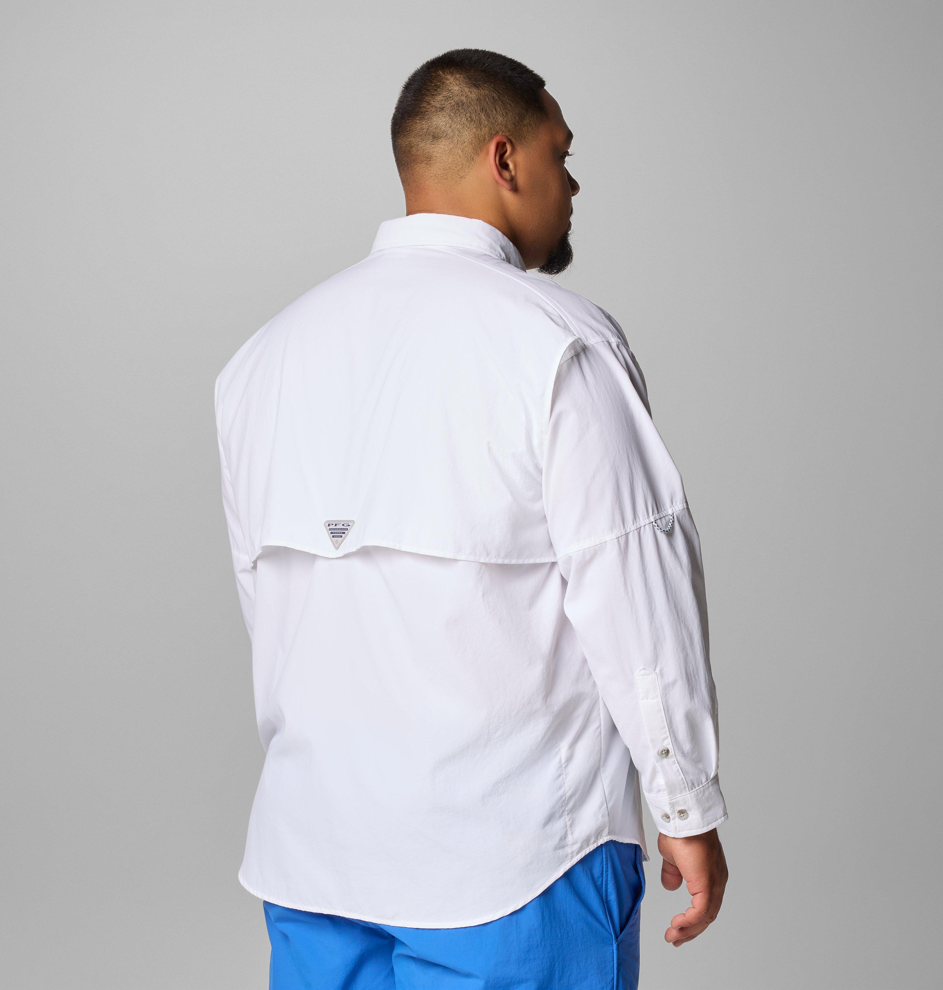 Men's PFG Bahama II Long Sleeve Shirt - Big | 103 | 1X 2