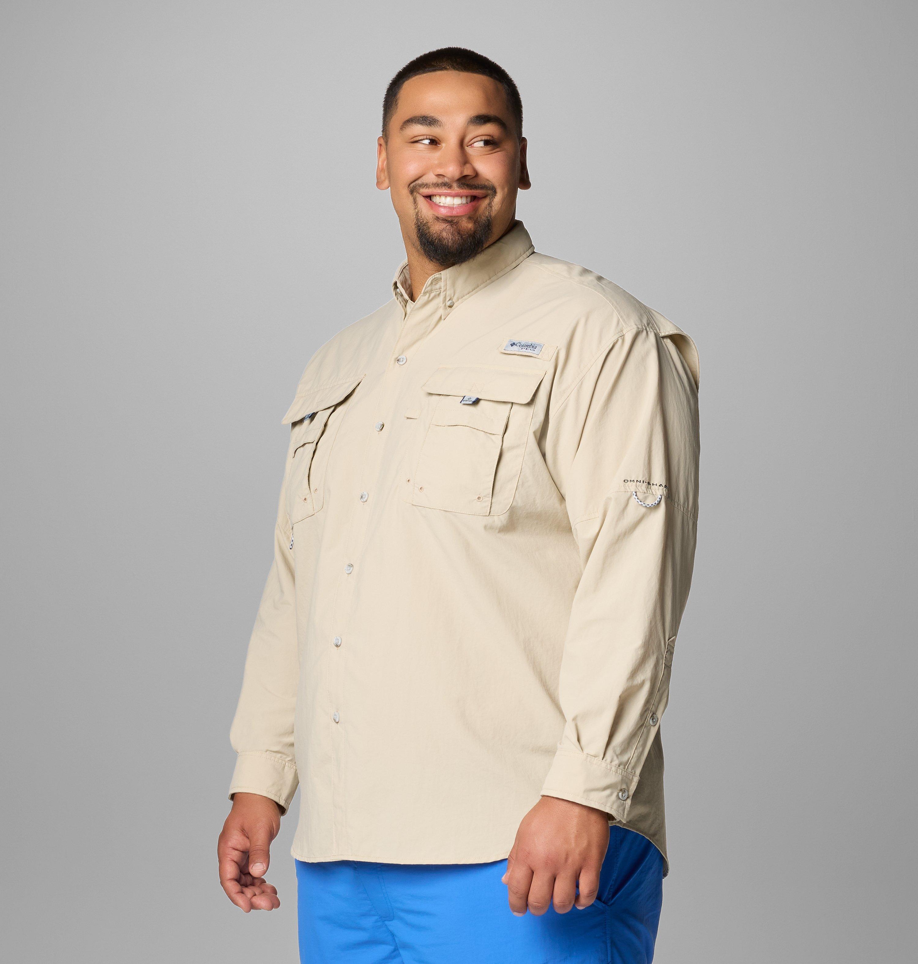 Men's PFG Bahama II Long Sleeve Shirt - Big | 159 | 3X 4
