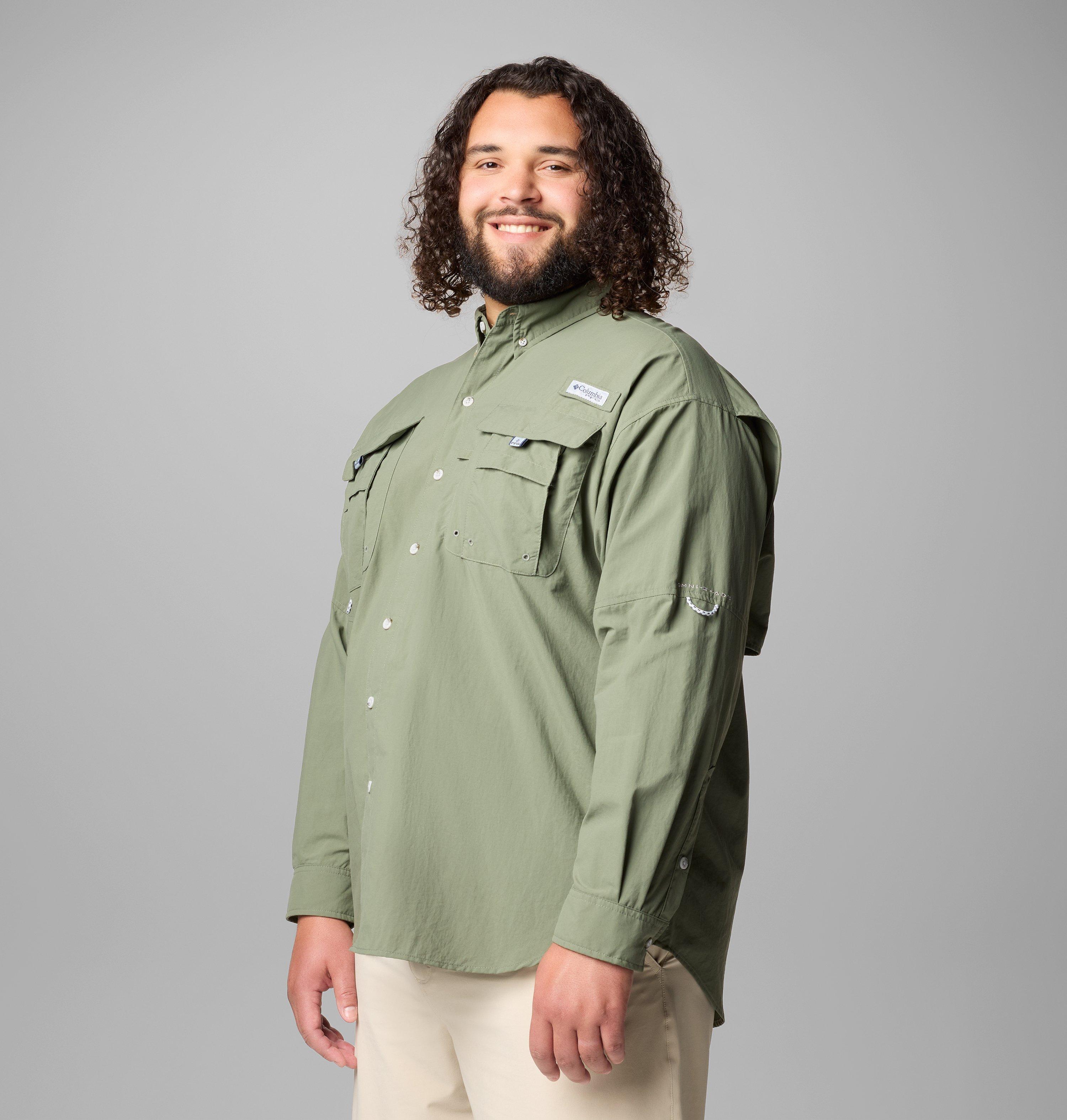 Men's PFG Bahama II Long Sleeve Shirt - Big | 317 | 5X 4