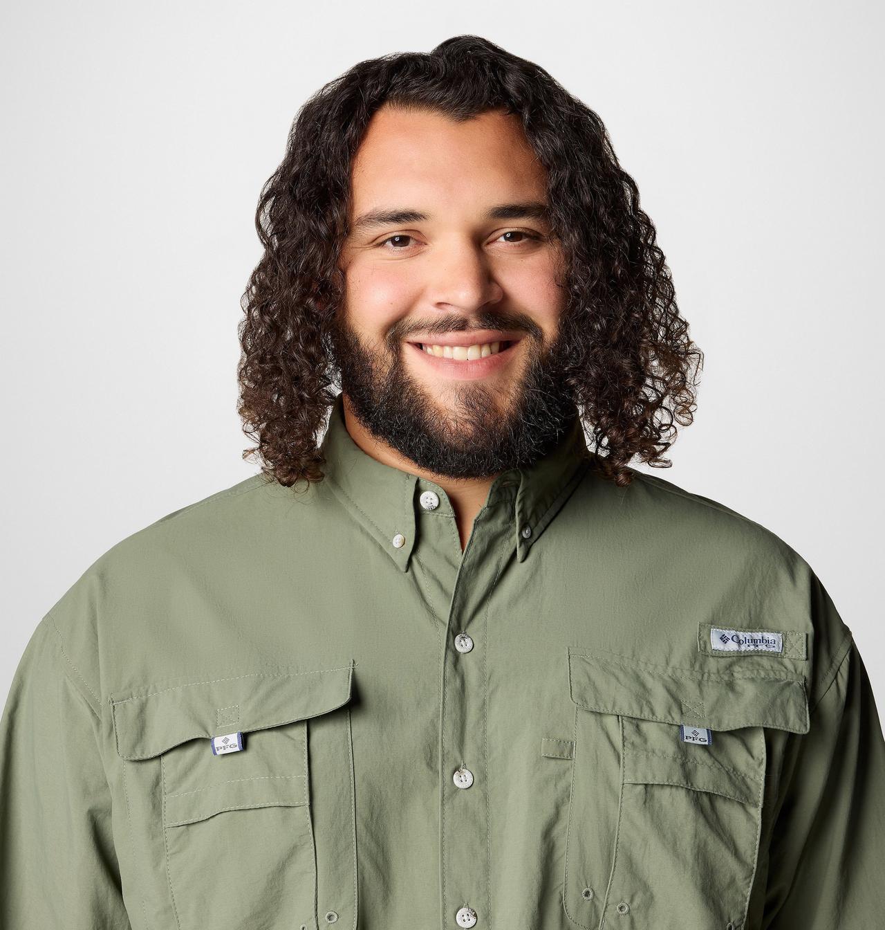 Men’s PFG Bahama™ II Long Sleeve Shirt - Big | 317 | 2X 5