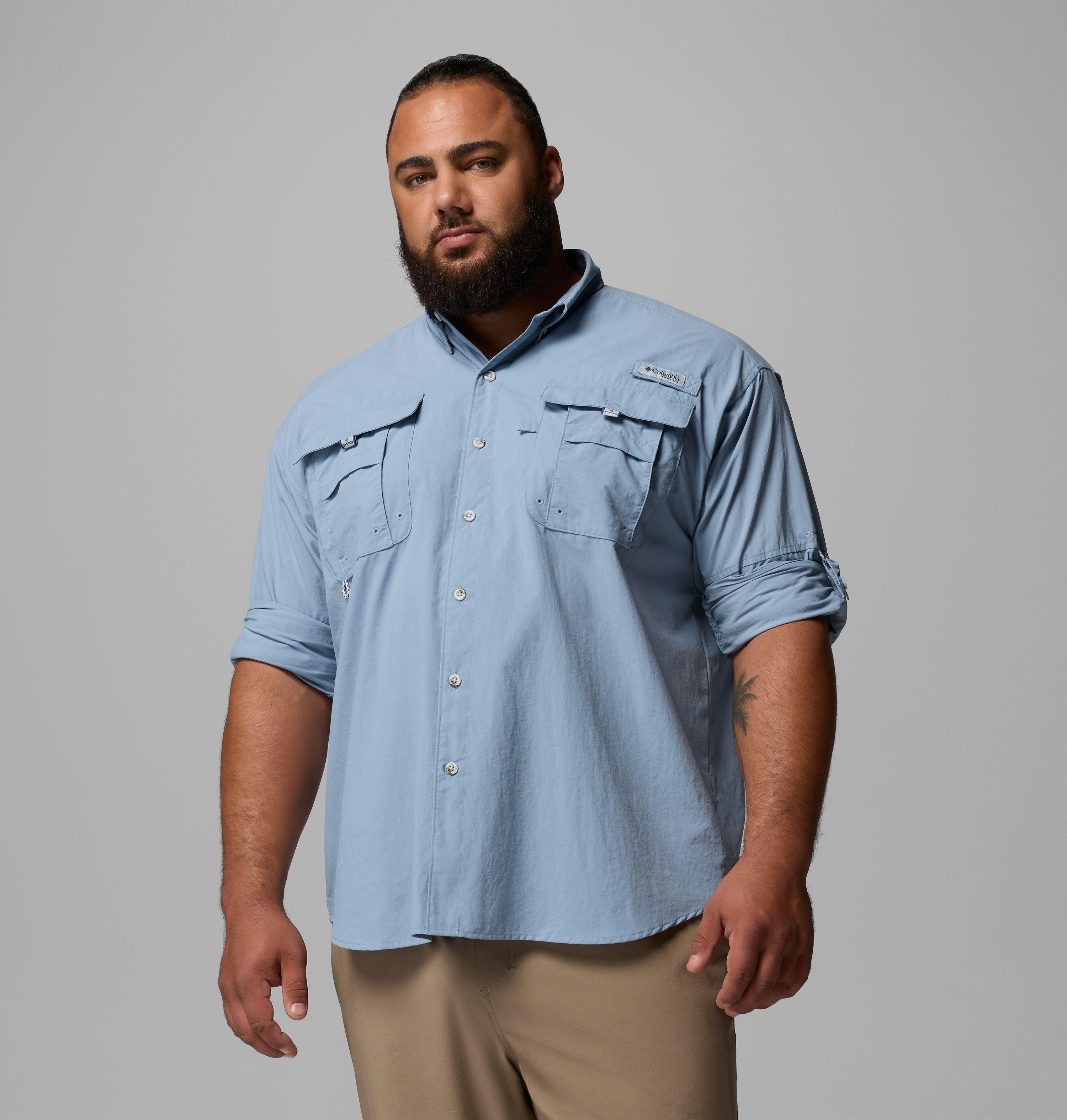Men's PFG Bahama II Long Sleeve Shirt - Big | 442 | 3X 5