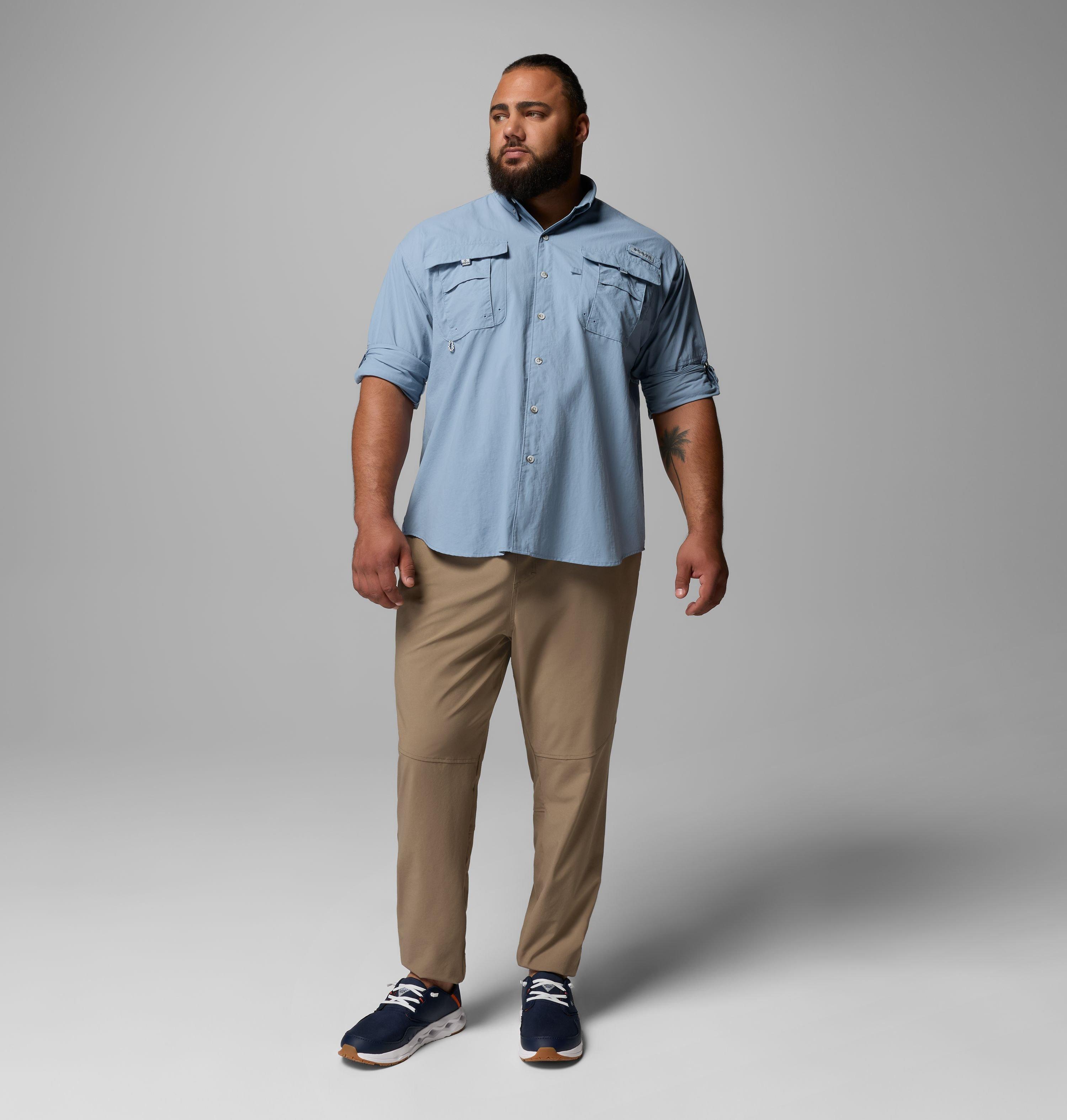 Men's PFG Bahama II Long Sleeve Shirt - Big | 442 | 3X 2