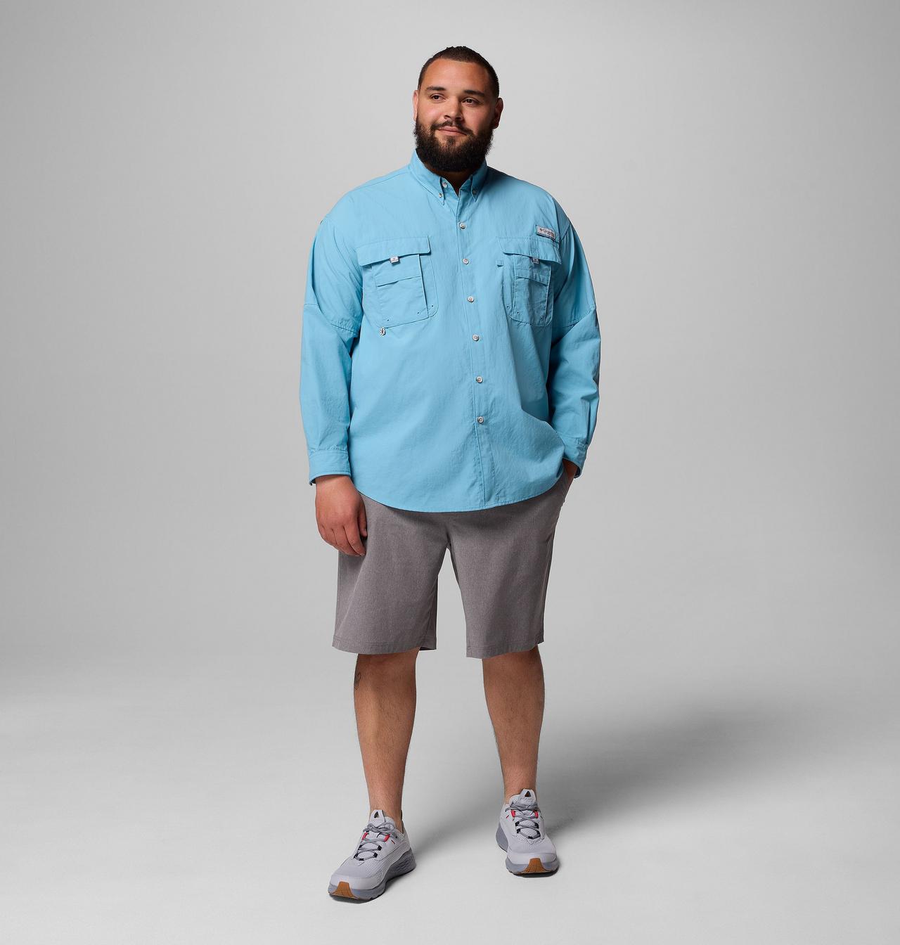 Men’s PFG Bahama™ II Long Sleeve Shirt - Big | 457 | 6X 2