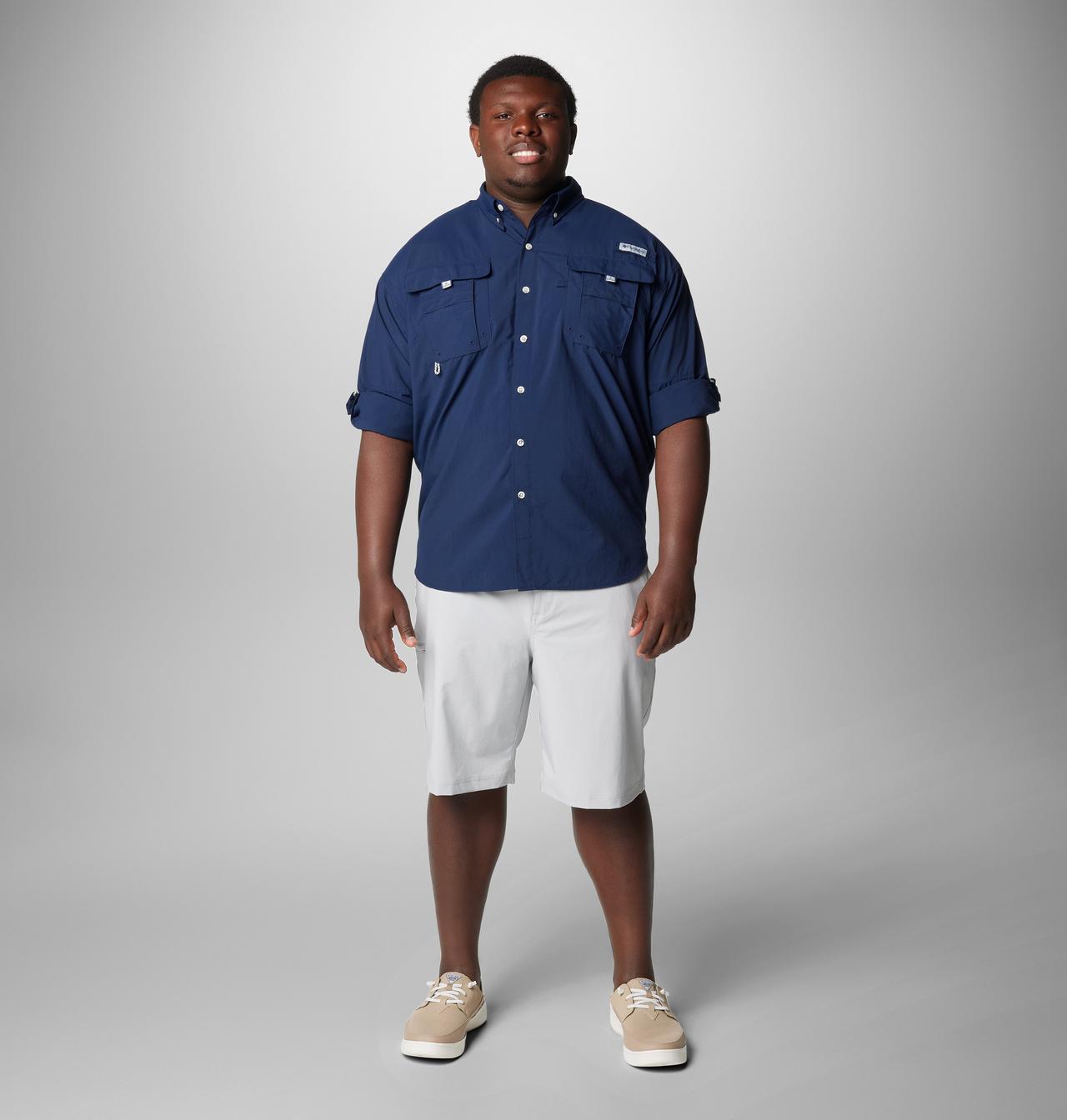 Men’s PFG Bahama™ II Long Sleeve Shirt - Big | 466 | 2X 3