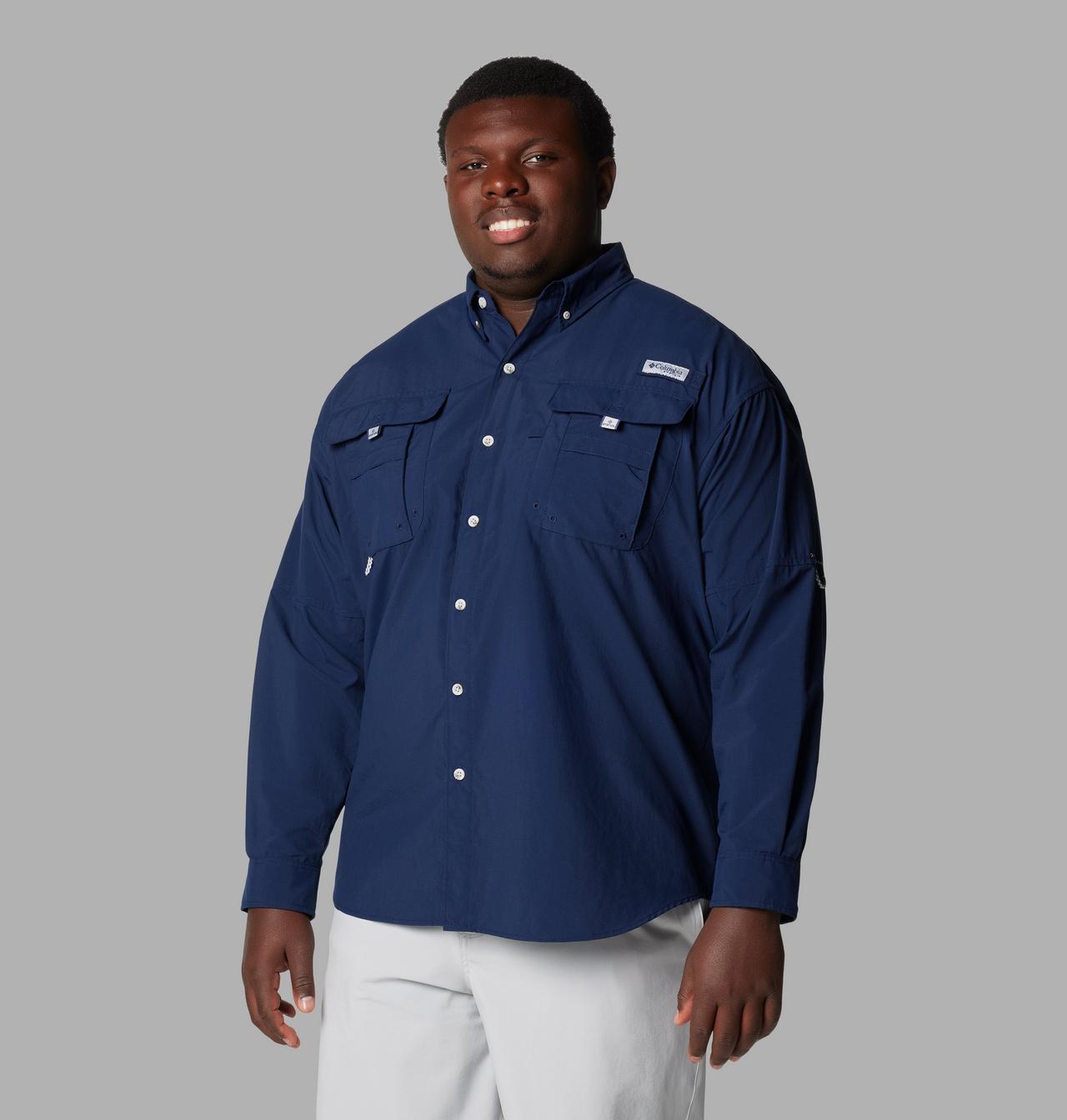 Men’s PFG Bahama™ II Long Sleeve Shirt - Big | 466 | 2X 4