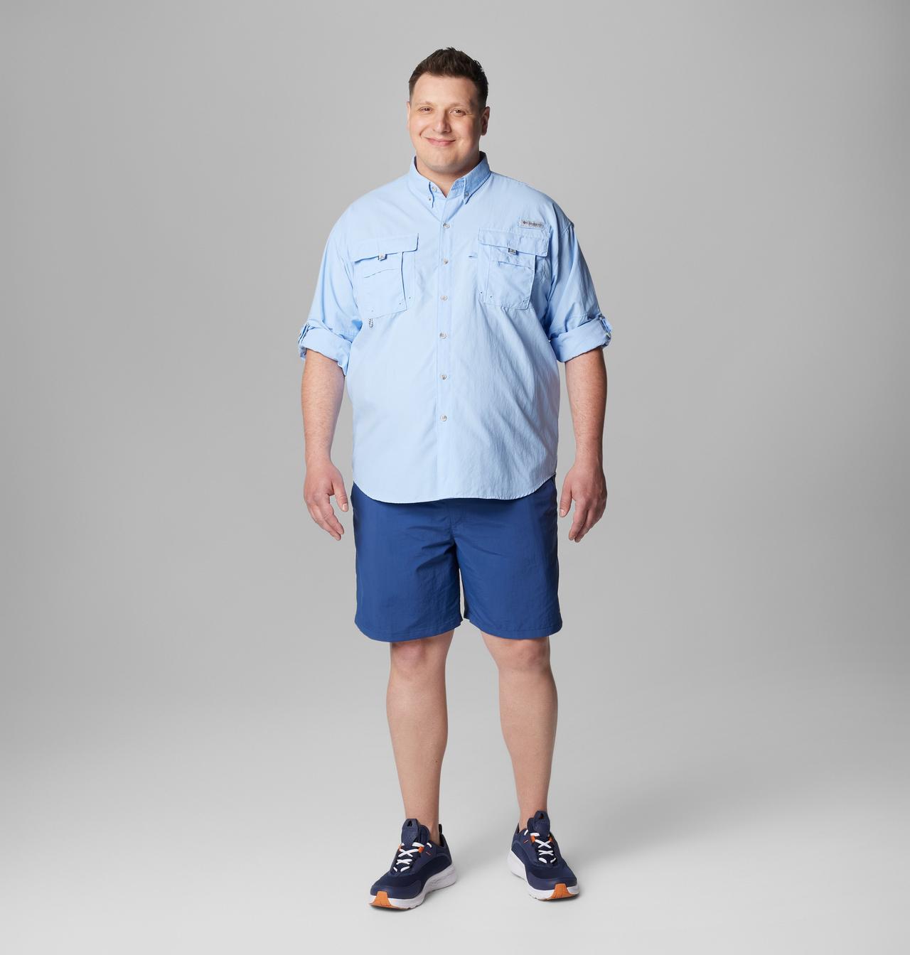 Men’s PFG Bahama™ II Long Sleeve Shirt - Big | 485 | 4X 3