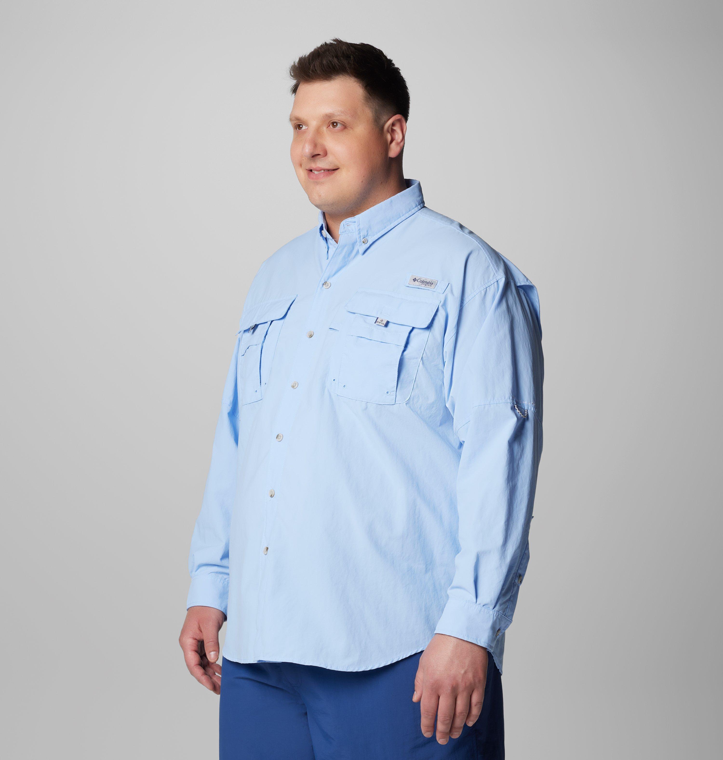 Men's PFG Bahama II Long Sleeve Shirt - Big | 485 | 3X 4