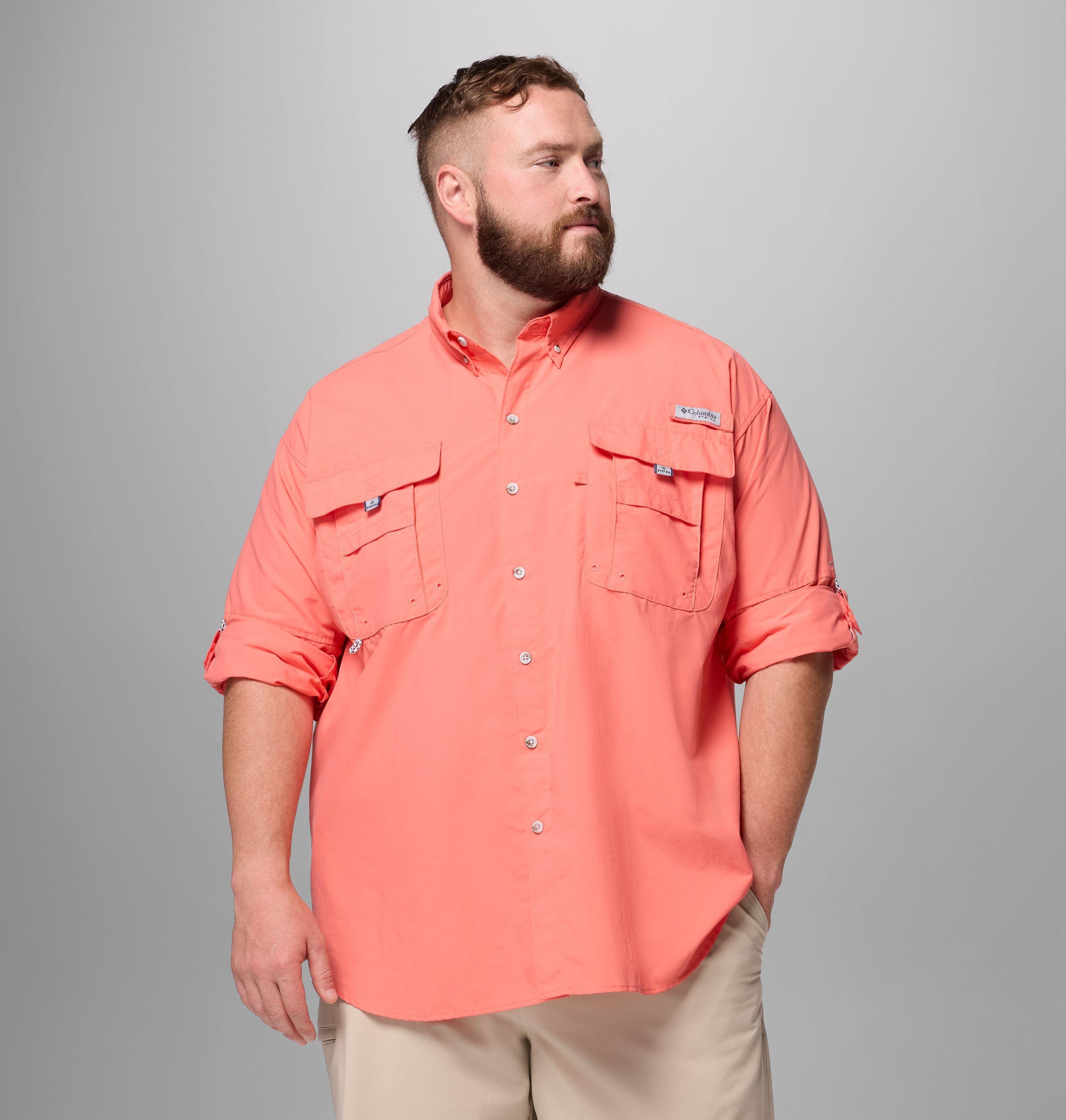 Men's PFG Bahama II Long Sleeve Shirt - Big | 853 | 3X 5