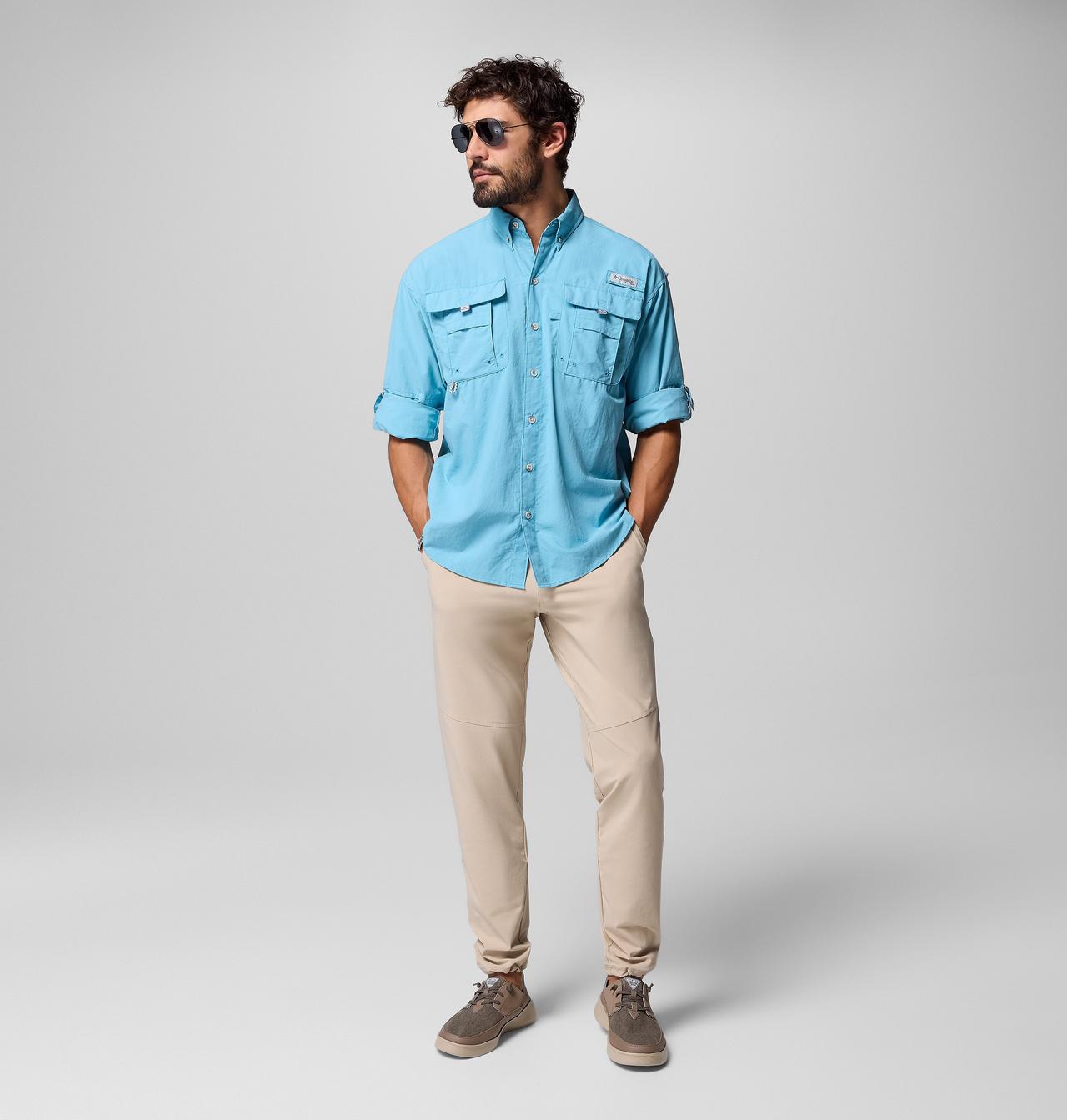 Men’s PFG Bahama™ II Long Sleeve Shirt - Tall | 457 | 5XT 9