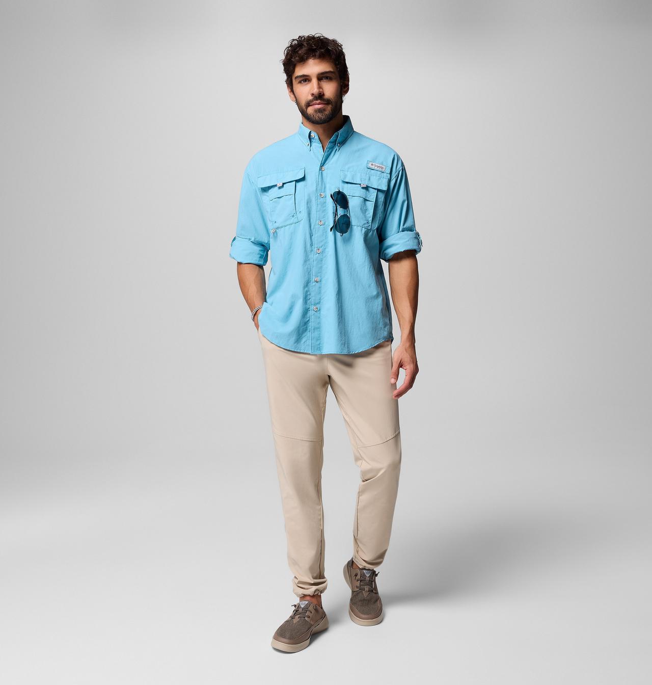 Men’s PFG Bahama™ II Long Sleeve Shirt - Tall | 457 | 5XT 10