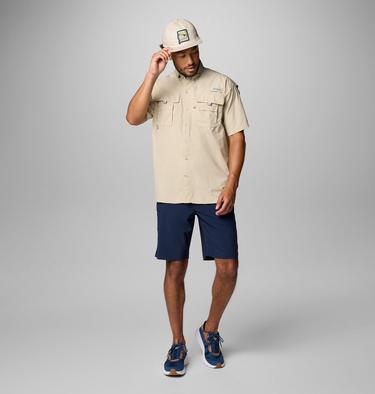 Camicia a maniche corte da uomo PFG Bahama II, Color: Fossil, image 19