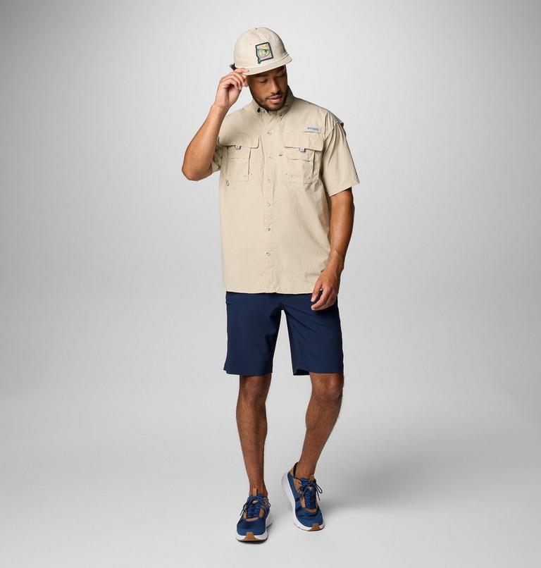 Men's Bahama II Short Sleeve Shirt, Color: Fossil, image 3