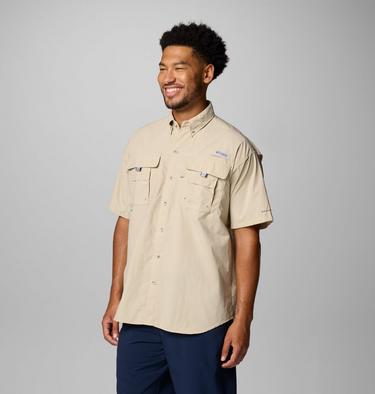 Camicia a maniche corte da uomo PFG Bahama II, Color: Fossil, image 20