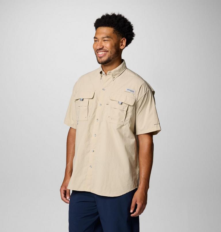 Men's Bahama II Short Sleeve Shirt, Color: Fossil, image 4