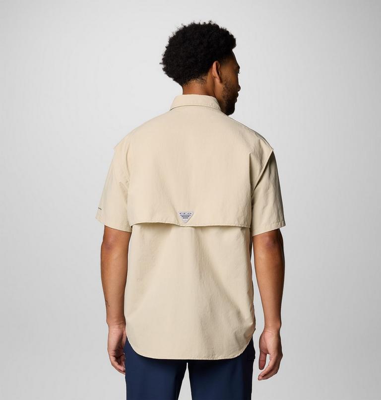 Men's Bahama II Short Sleeve Shirt, Color: Fossil, image 2