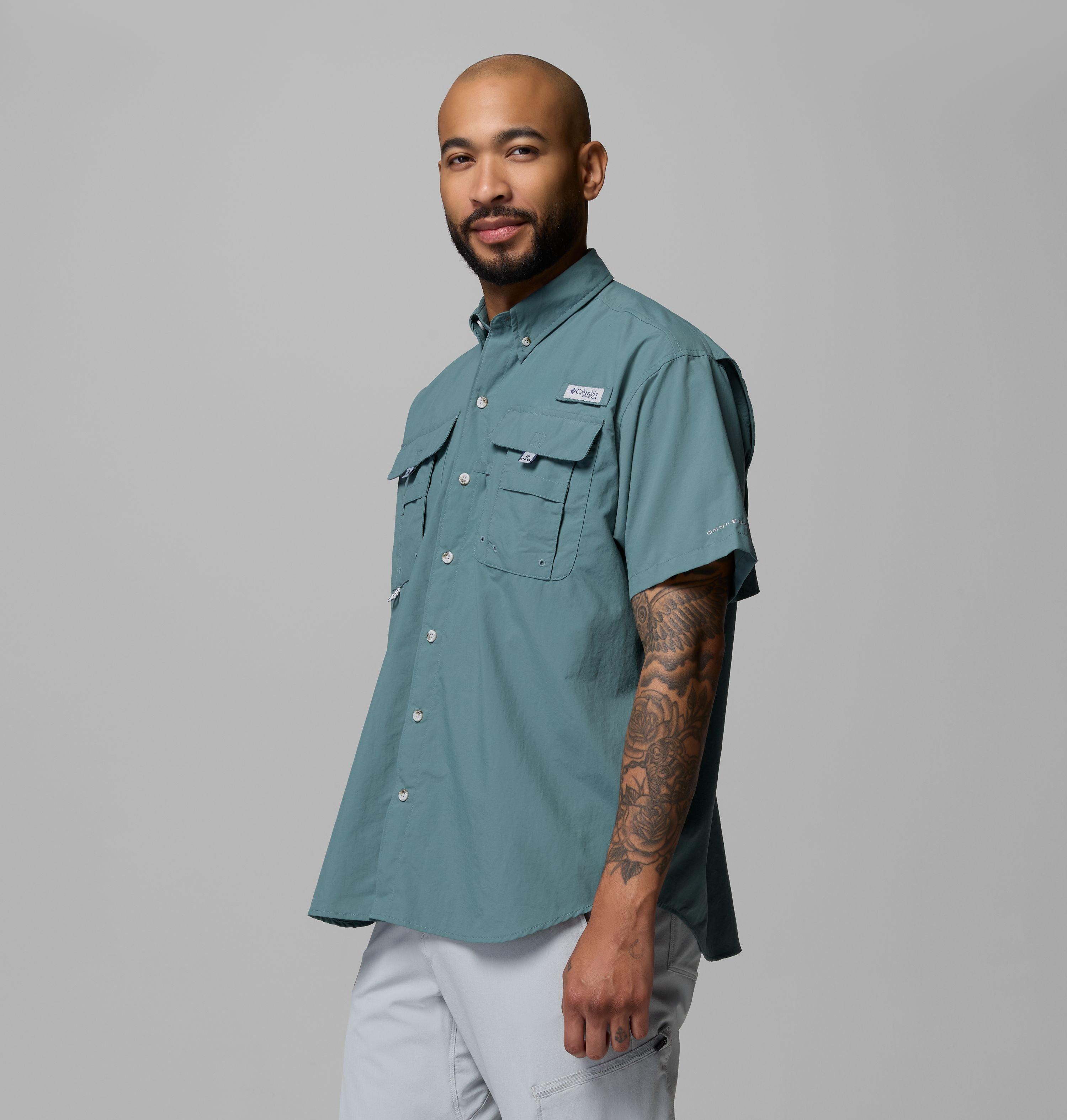 Men's PFG Bahama II Short Sleeve Shirt | 345 | XS 4