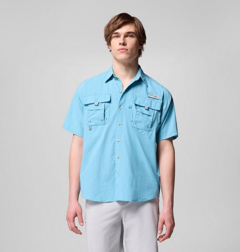 PFG Bahama II Kurzarm-Shirt f&uuml;r Herren, Color: Vintage Blue, image 1