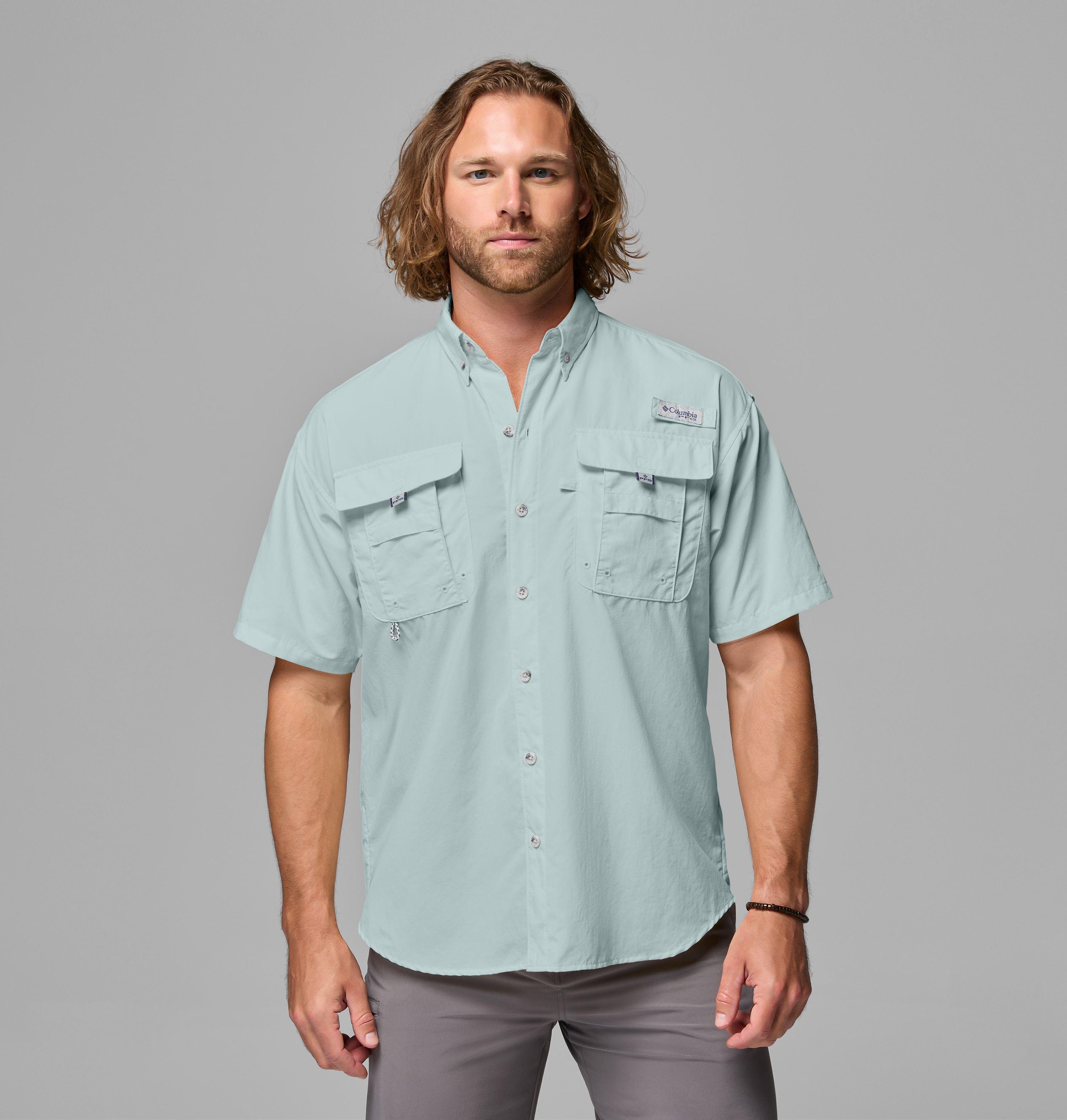 Columbia Men's PFG Bahama II Short Sleeve Shirt - Cypress