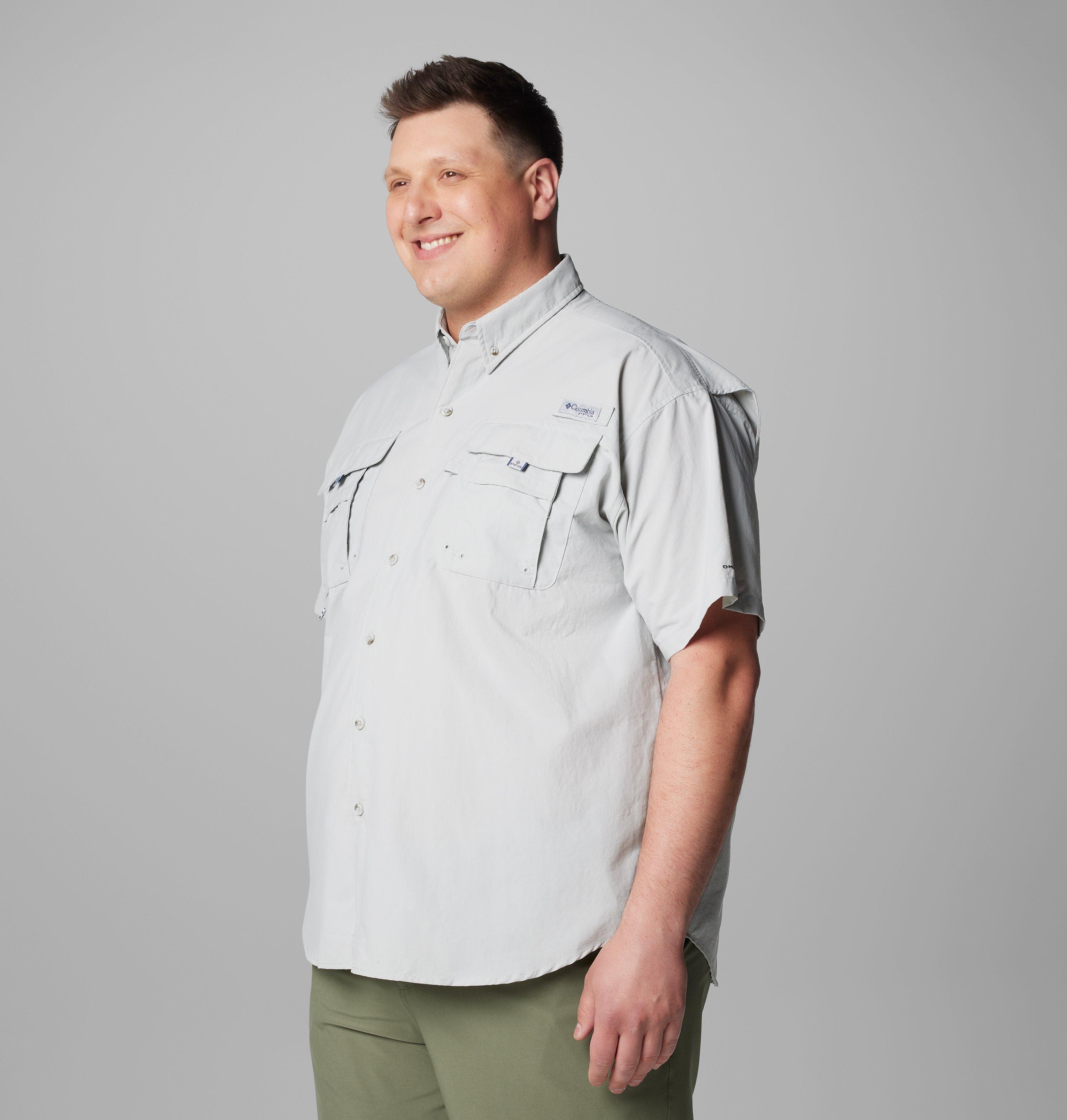 Men's PFG Bahama II Short Sleeve Shirt - Big | 020 | 4X 4