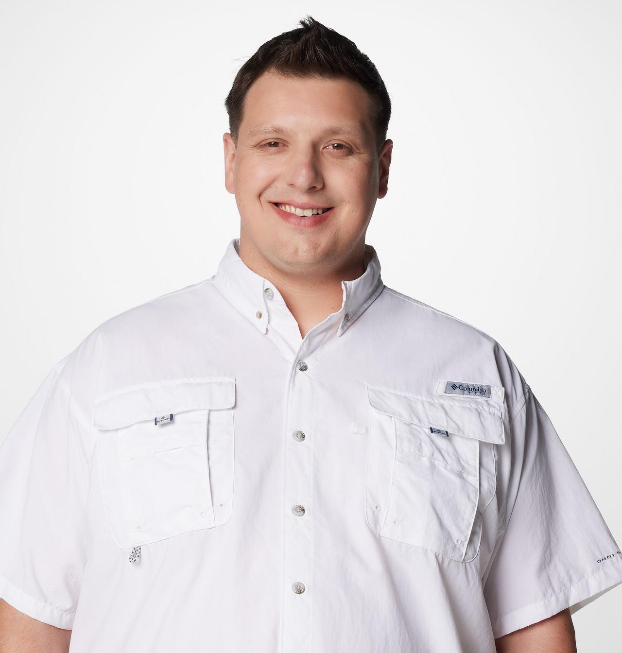 Men’s PFG Bahama™ II Short Sleeve Shirt - Big | 103 | 6X 5