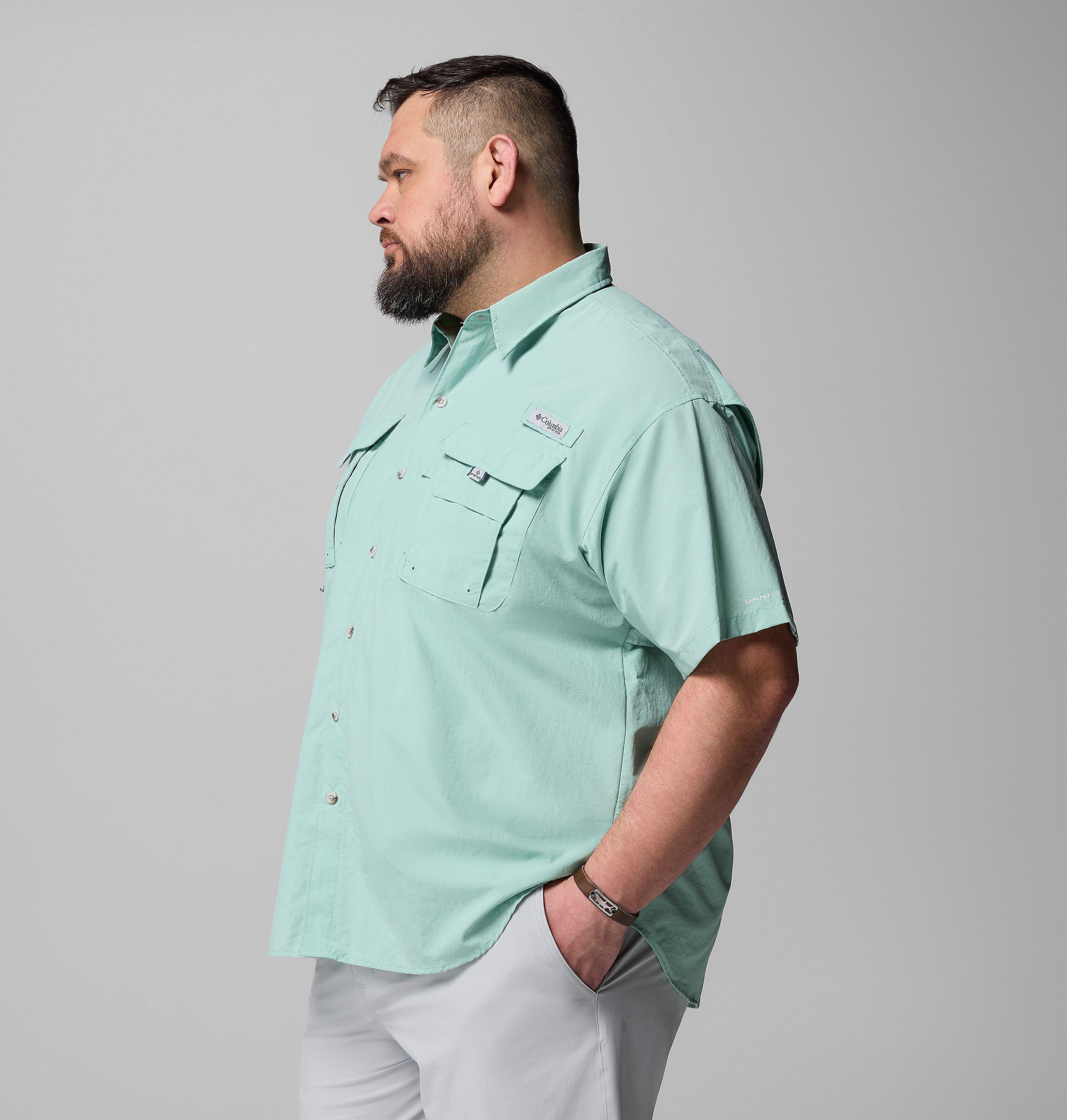Men's PFG Bahama II Short Sleeve Shirt - Big 4