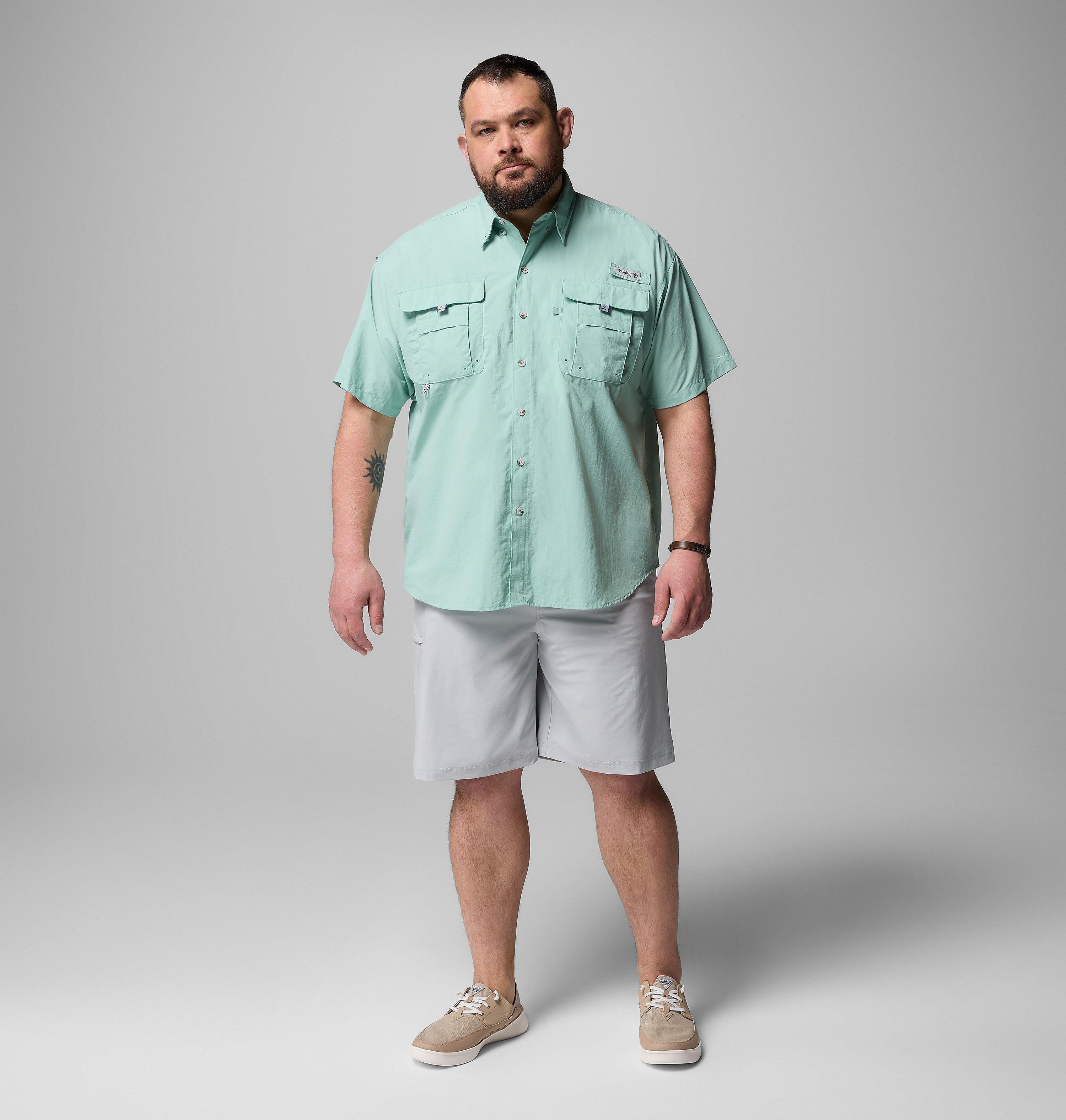 Men's PFG Bahama II Short Sleeve Shirt - Big 2