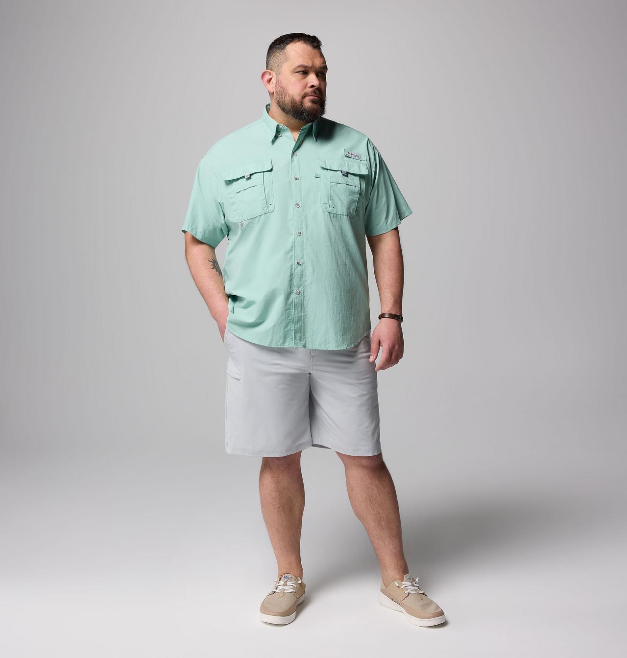 Men’s PFG Bahama™ II Short Sleeve Shirt - Big | 357 | 4X 8