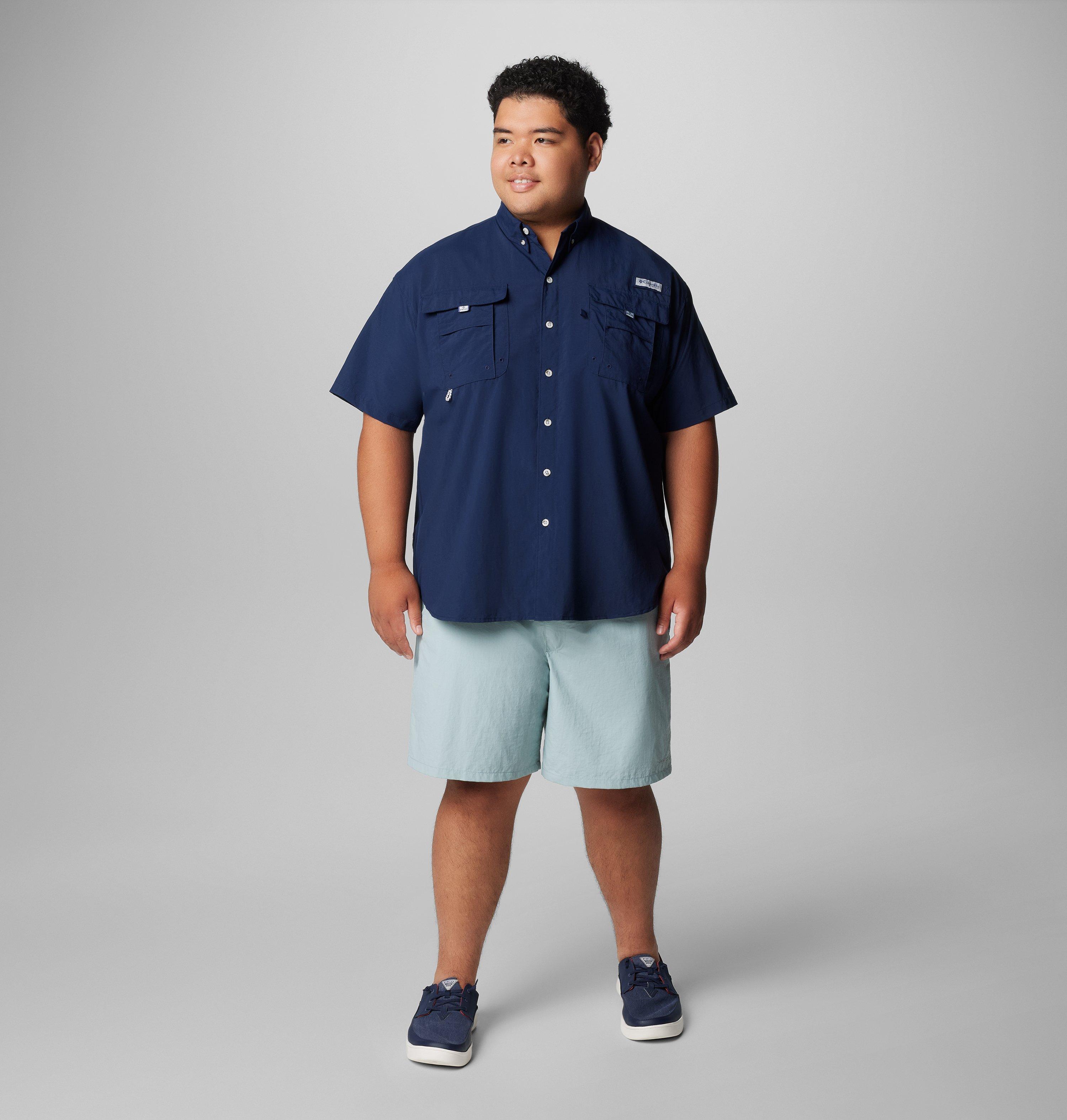 Men's PFG Bahama II Short Sleeve Shirt - Big | 466 | 2X 3