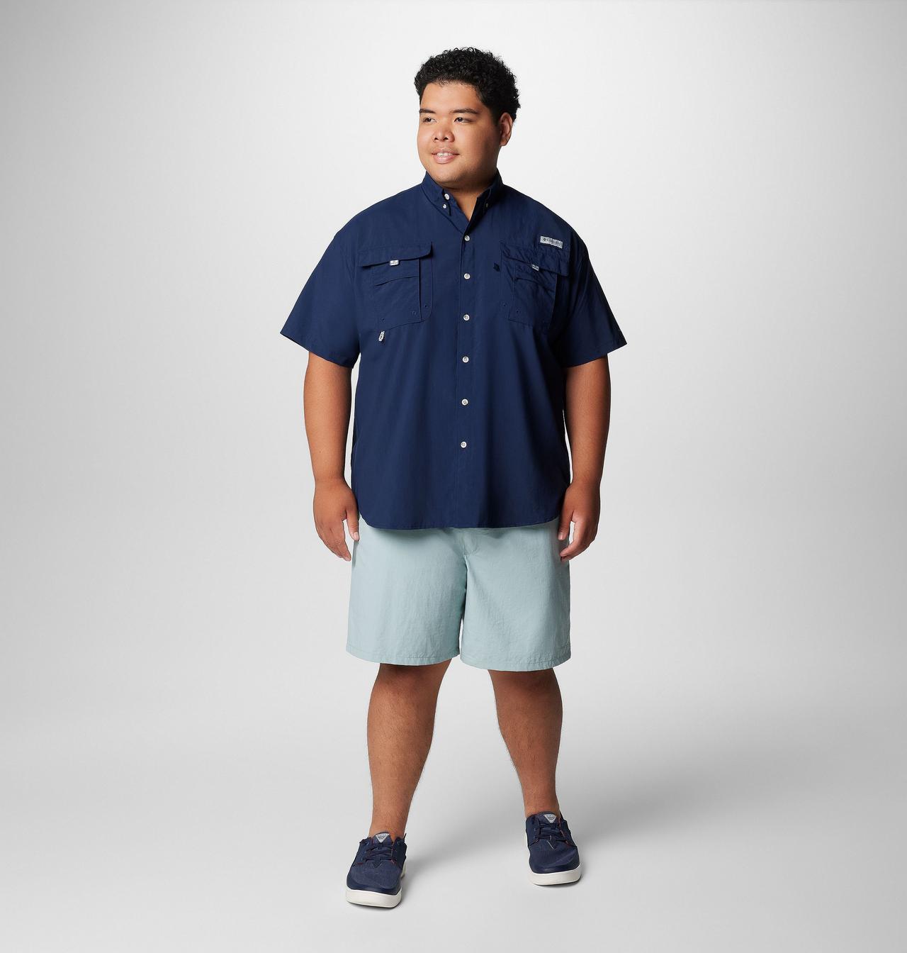 Men’s PFG Bahama™ II Short Sleeve Shirt - Big | 466 | 5X 3