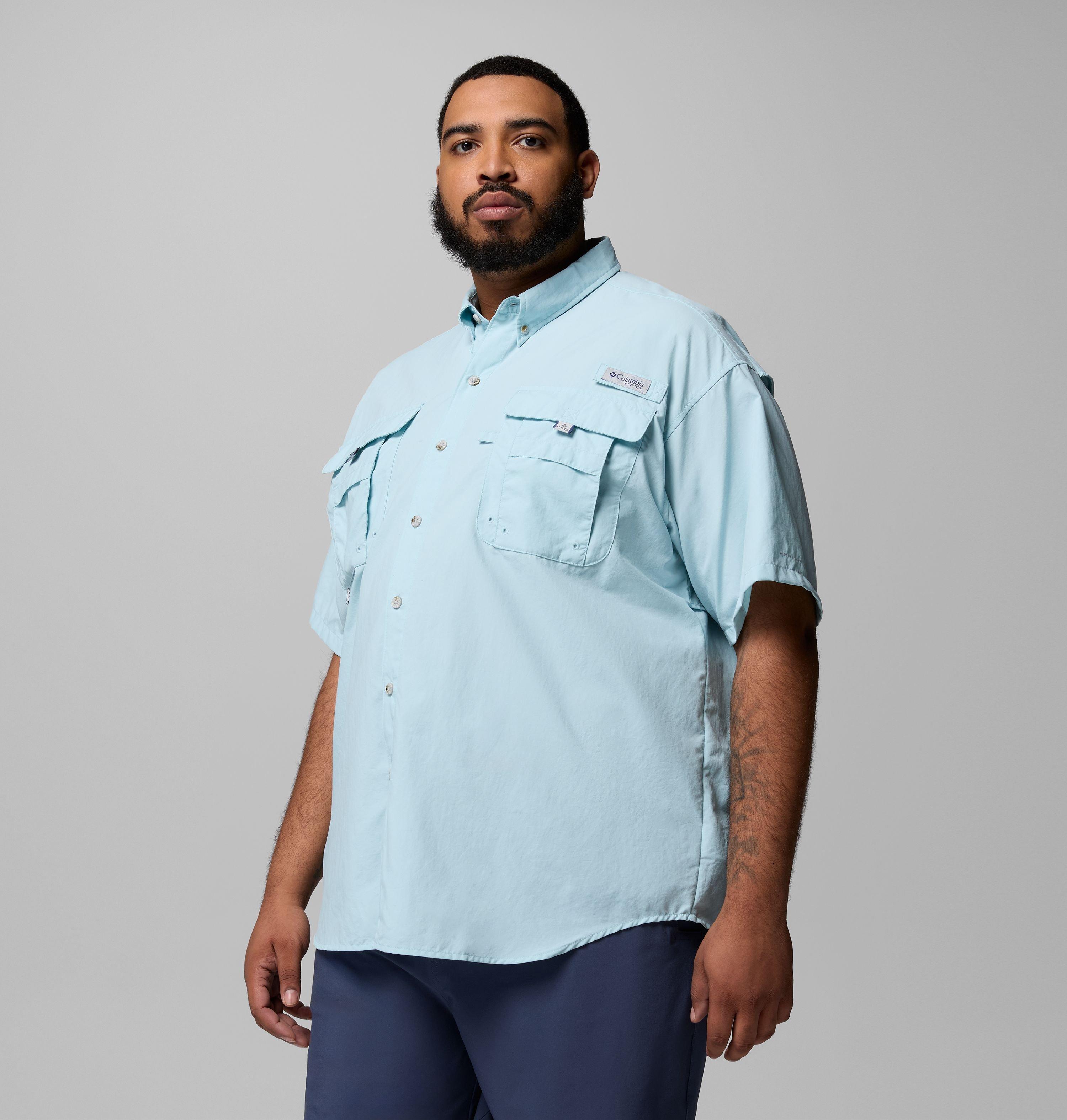 Men's PFG Bahama II Short Sleeve Shirt - Big | 482 | 4X 4