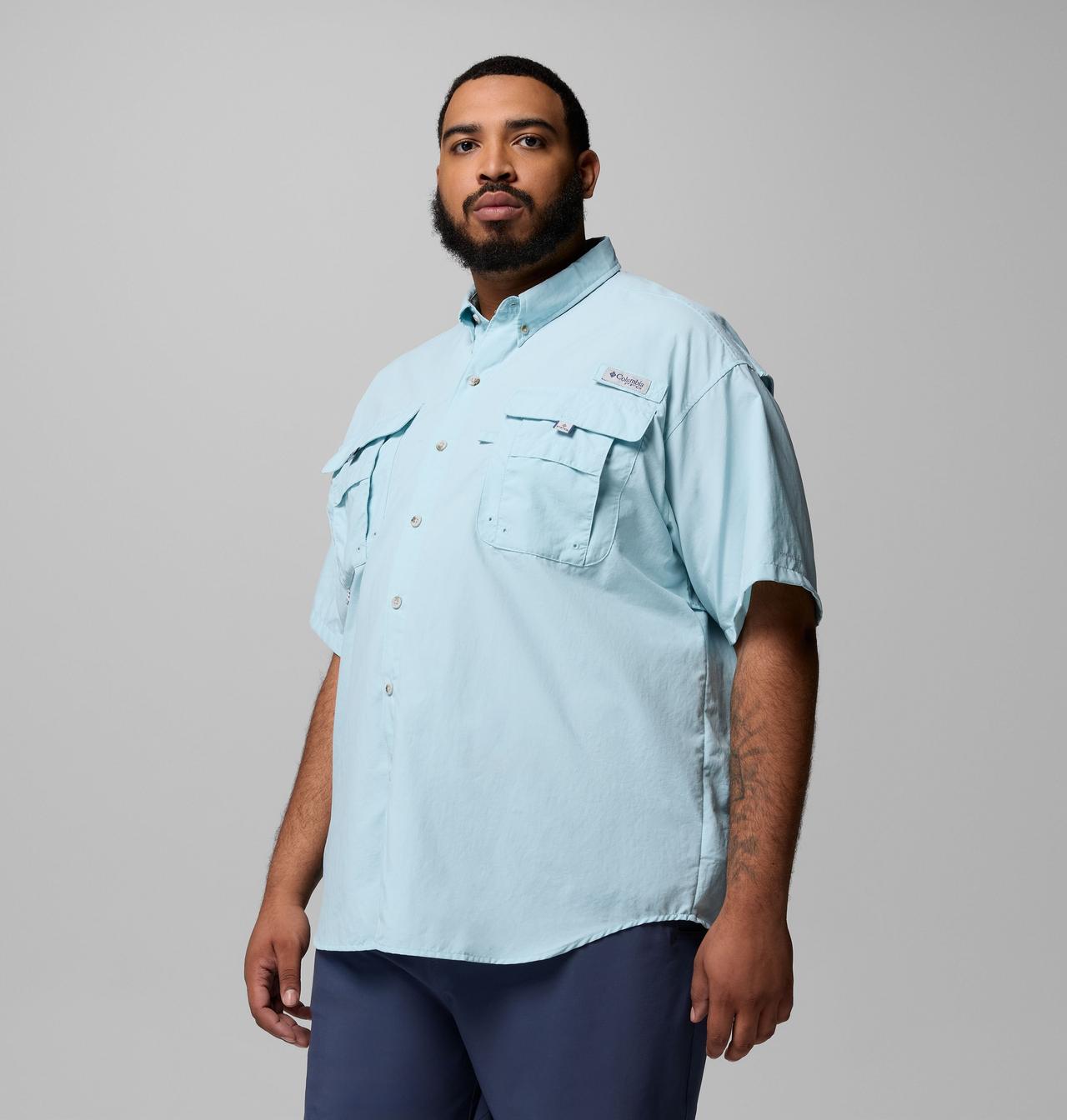 Men’s PFG Bahama™ II Short Sleeve Shirt - Big | 482 | 6X 4