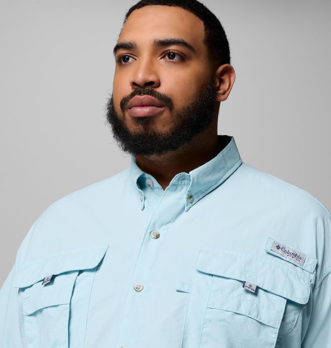 Men’s PFG Bahama™ II Short Sleeve Shirt - Big | 482 | 6X 5