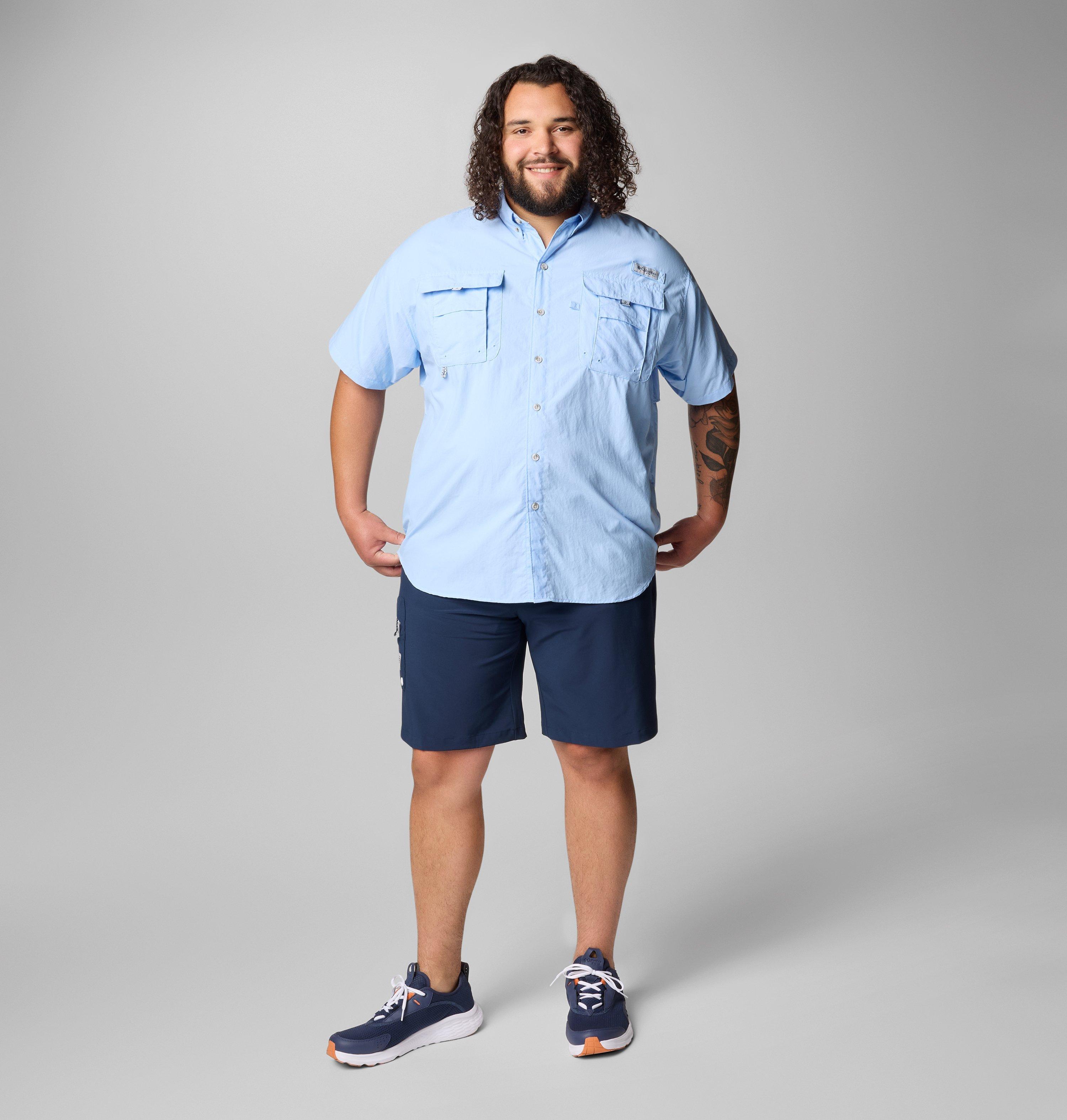 Men's PFG Bahama II Short Sleeve Shirt - Big | 485 | 5X 3