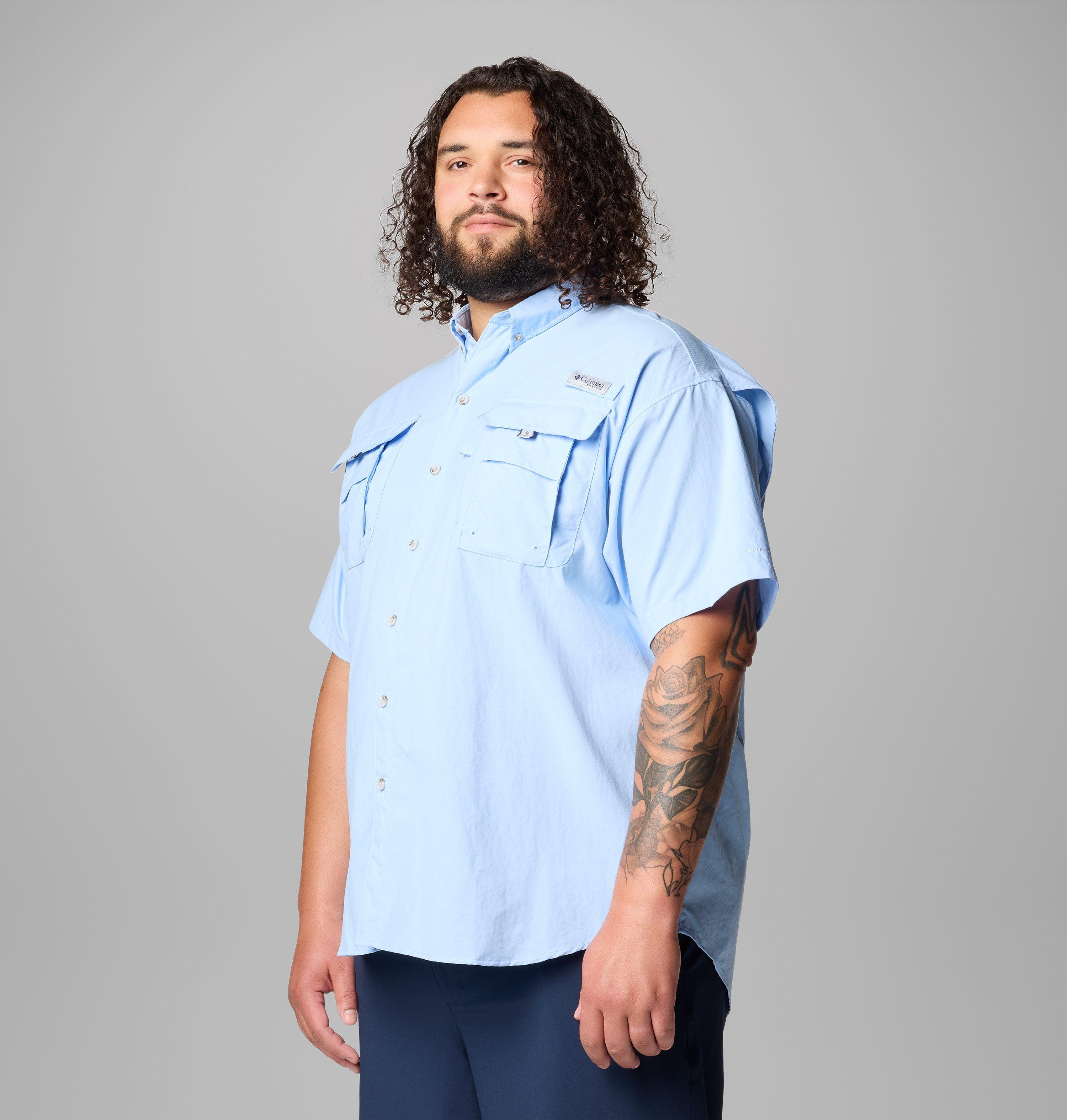 Men's PFG Bahama II Short Sleeve Shirt - Big | 485 | 5X 4