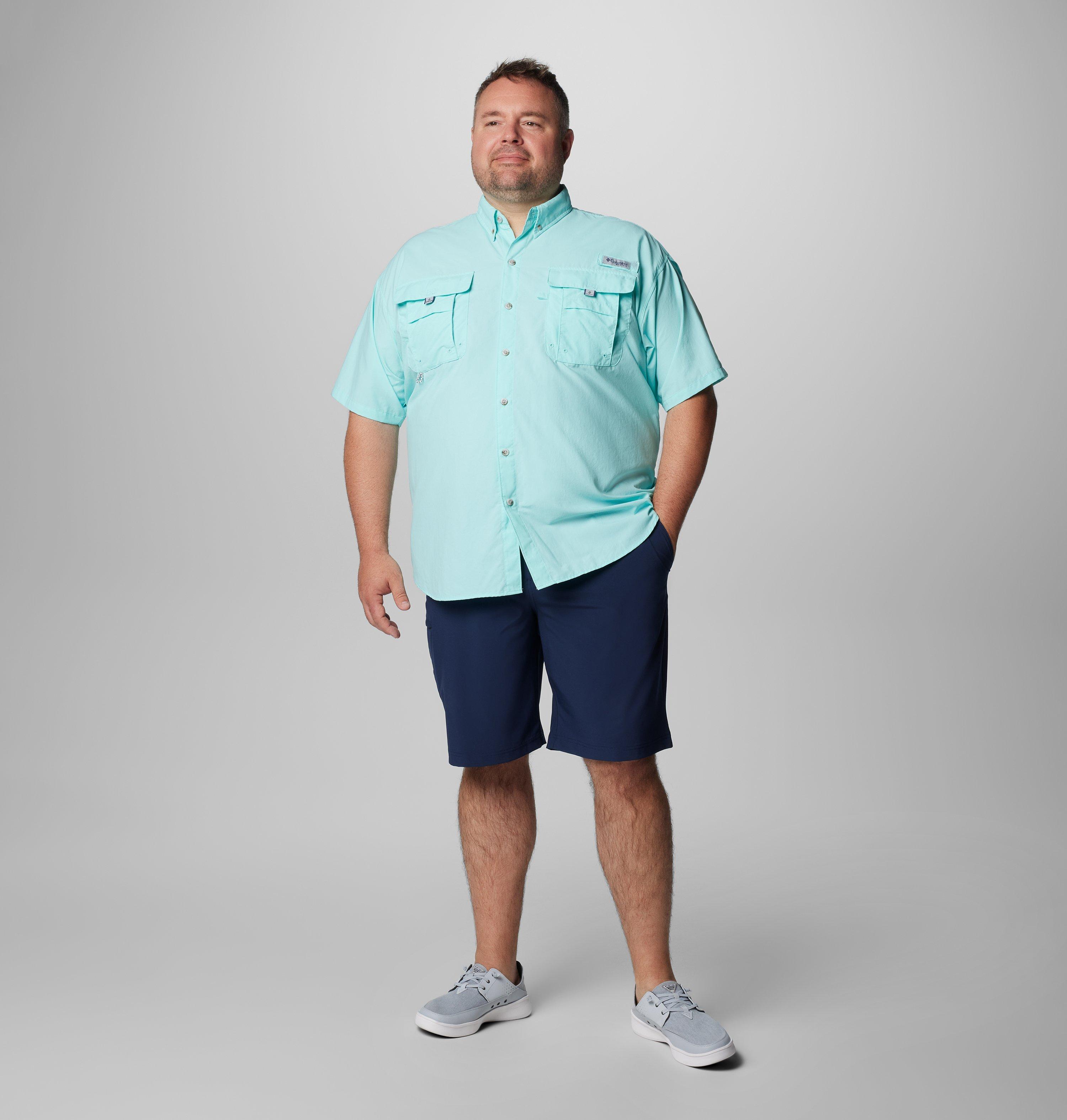 Men's PFG Bahama II Short Sleeve Shirt - Big | 496 | 1X 3
