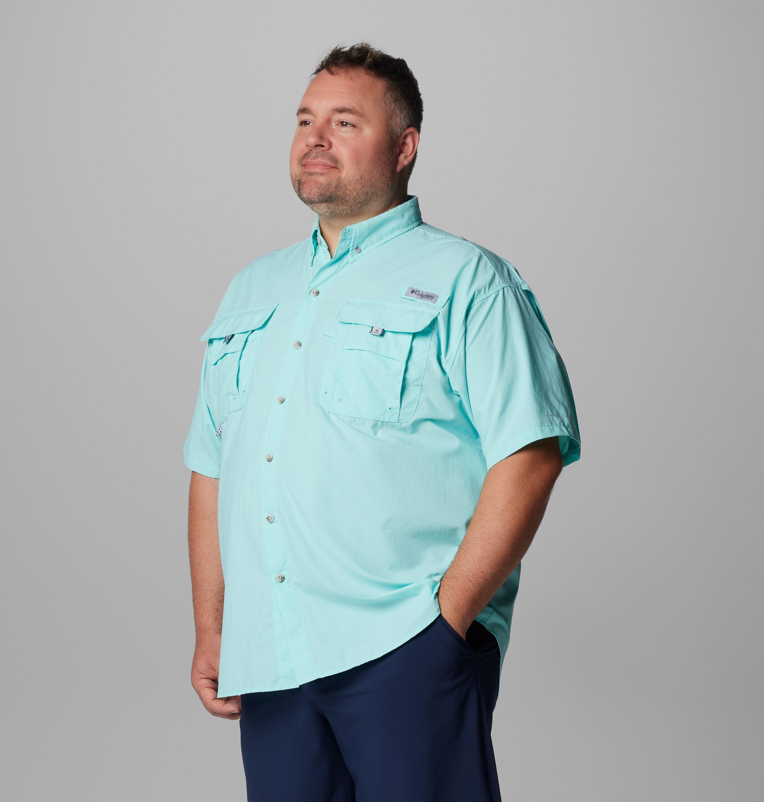 Men's PFG Bahama II Short Sleeve Shirt - Big | 496 | 1X 4