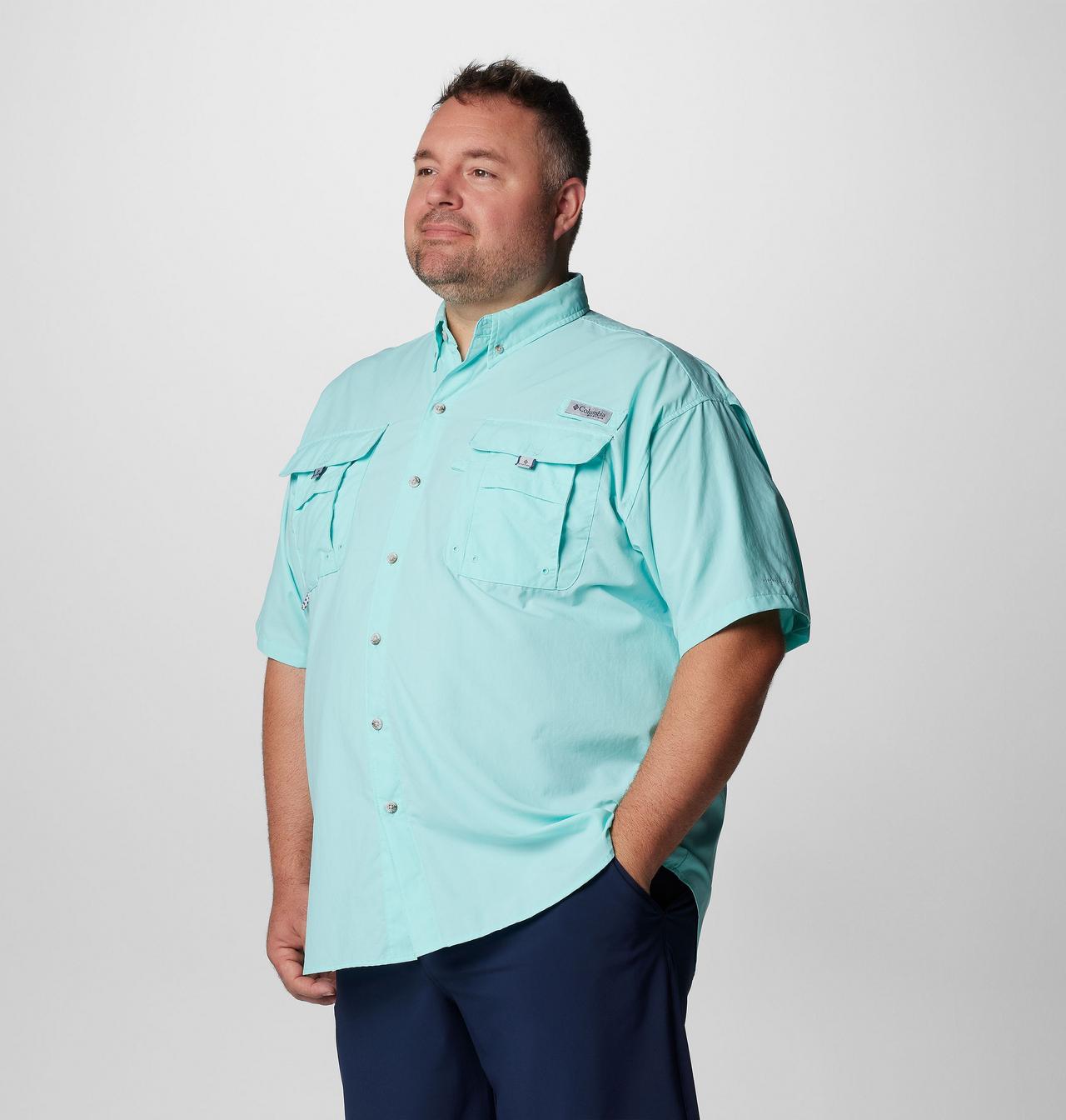 Men’s PFG Bahama™ II Short Sleeve Shirt - Big | 496 | 3X 4