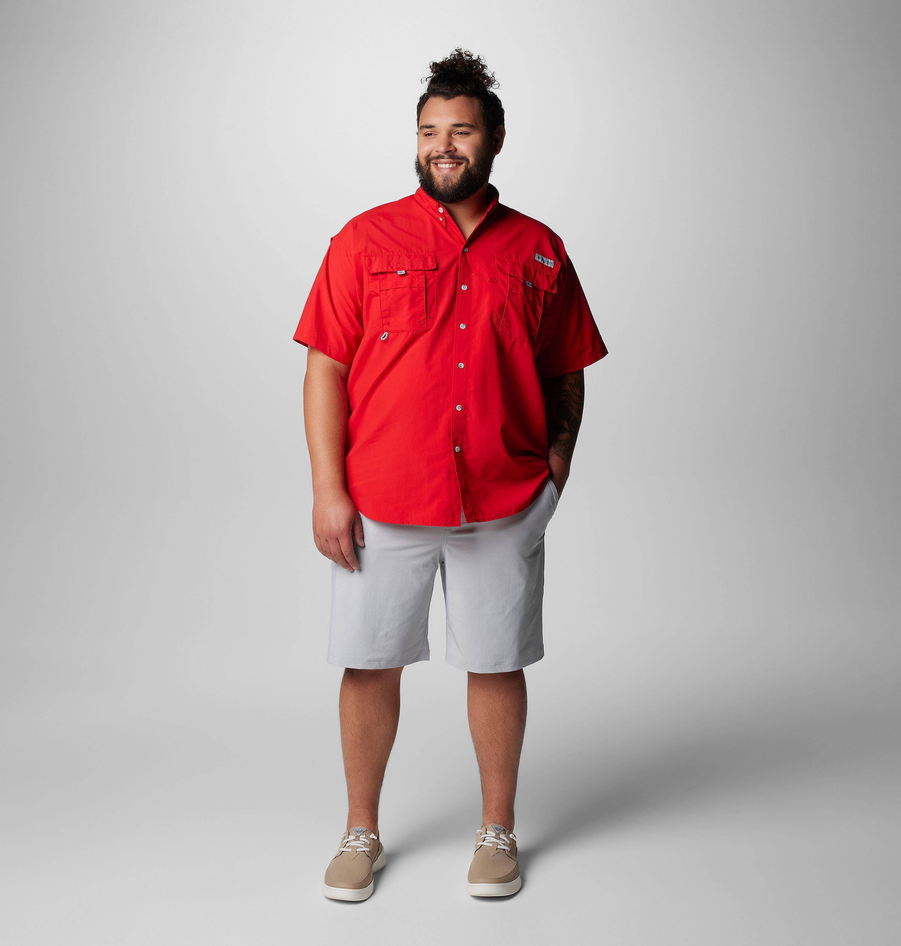 Men's PFG Bahama II Short Sleeve Shirt - Big 3