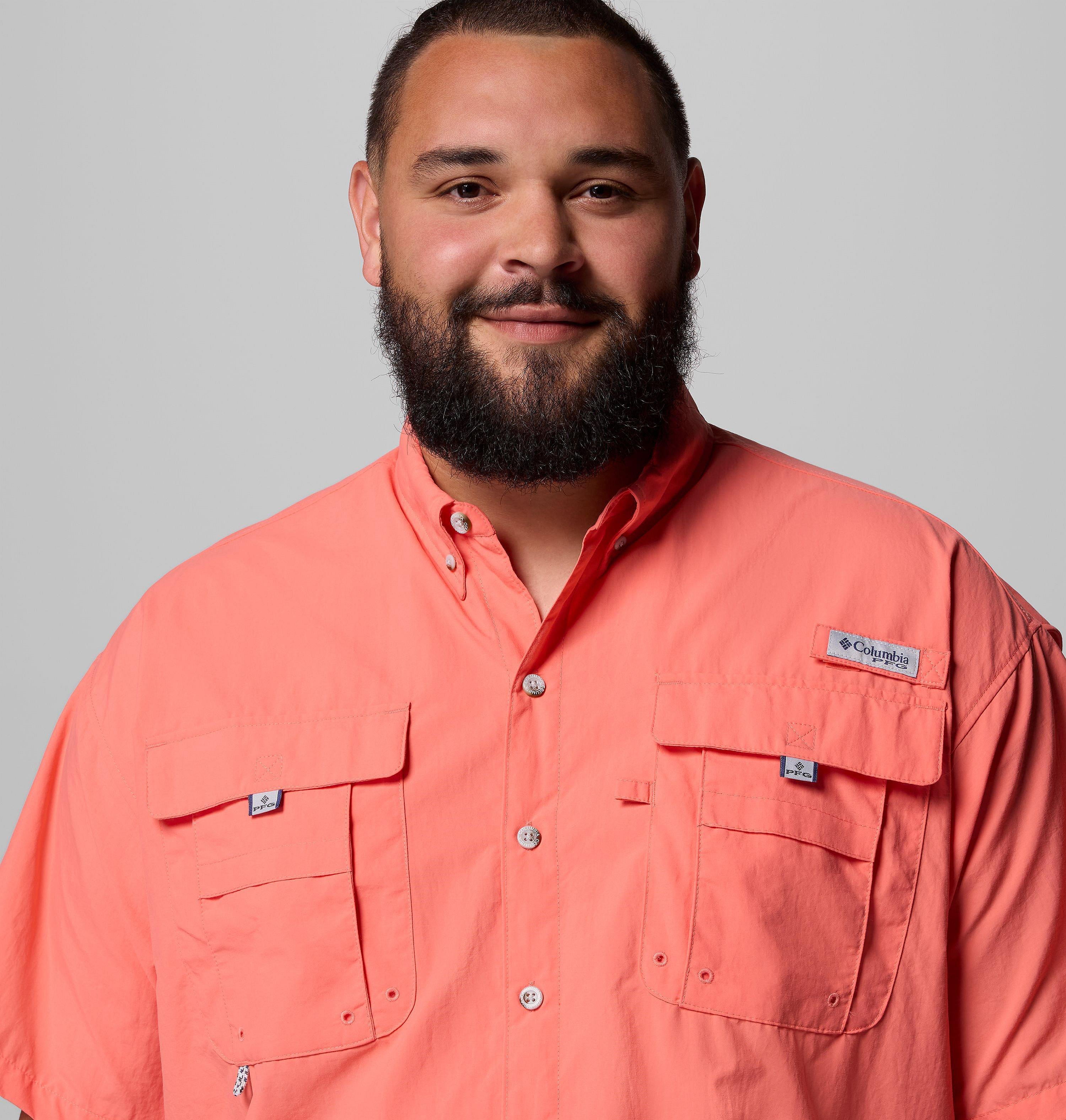 Men's PFG Bahama II Short Sleeve Shirt - Big | 853 | 2X 5