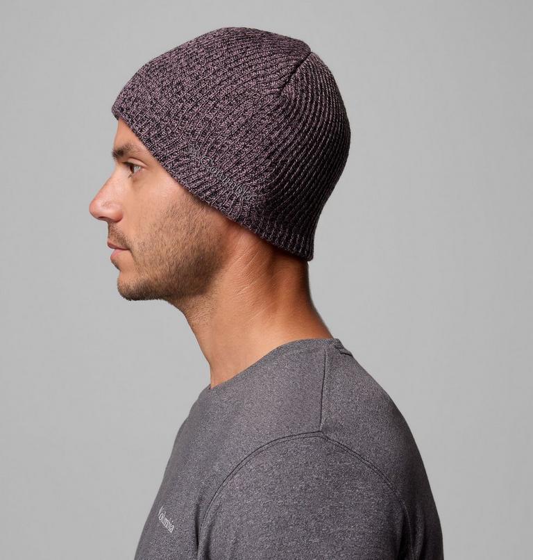 Unisex Whirlibird Watch Cap Beanie, Color: Shale Purple, Black Marled, image 4